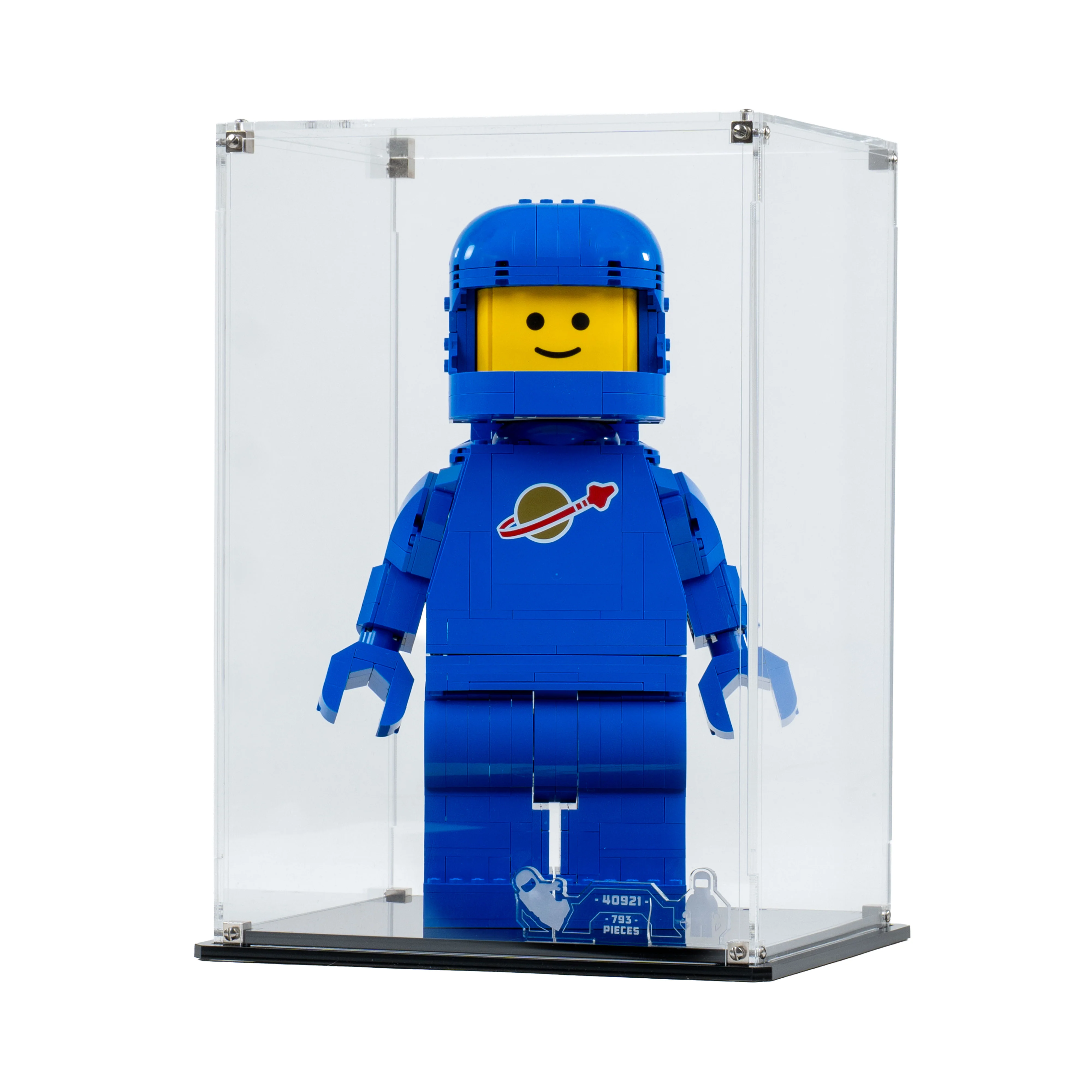 Display Case for LEGO® Up-Scaled Blue Astronaut Minifigure (40921) - Image 11
