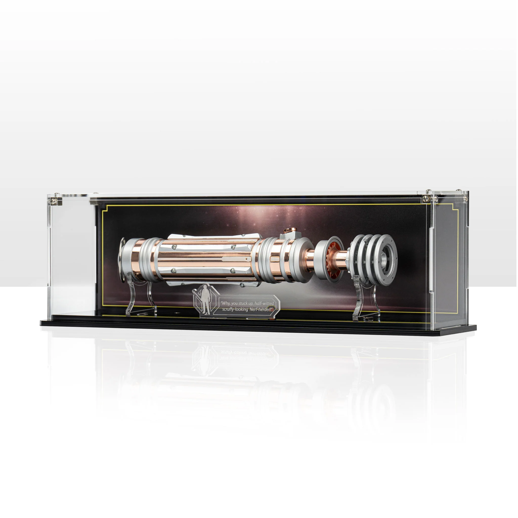 Display Case for Star Wars™ Black Series Leia Organa Lightsaber