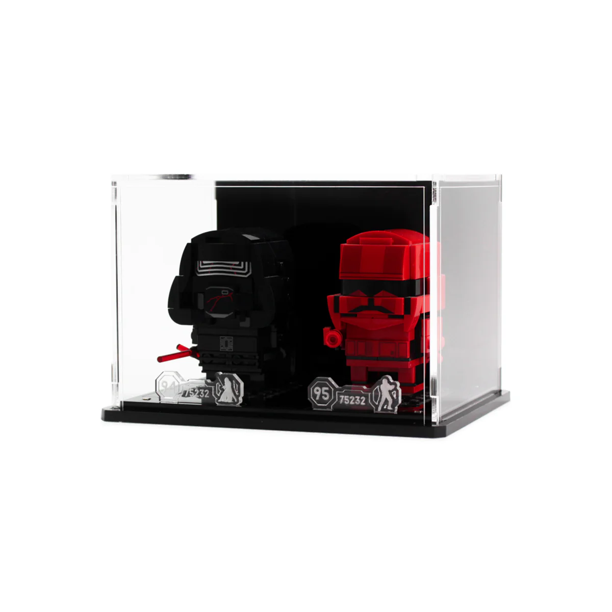 Display Case for two LEGO® Brickheadz