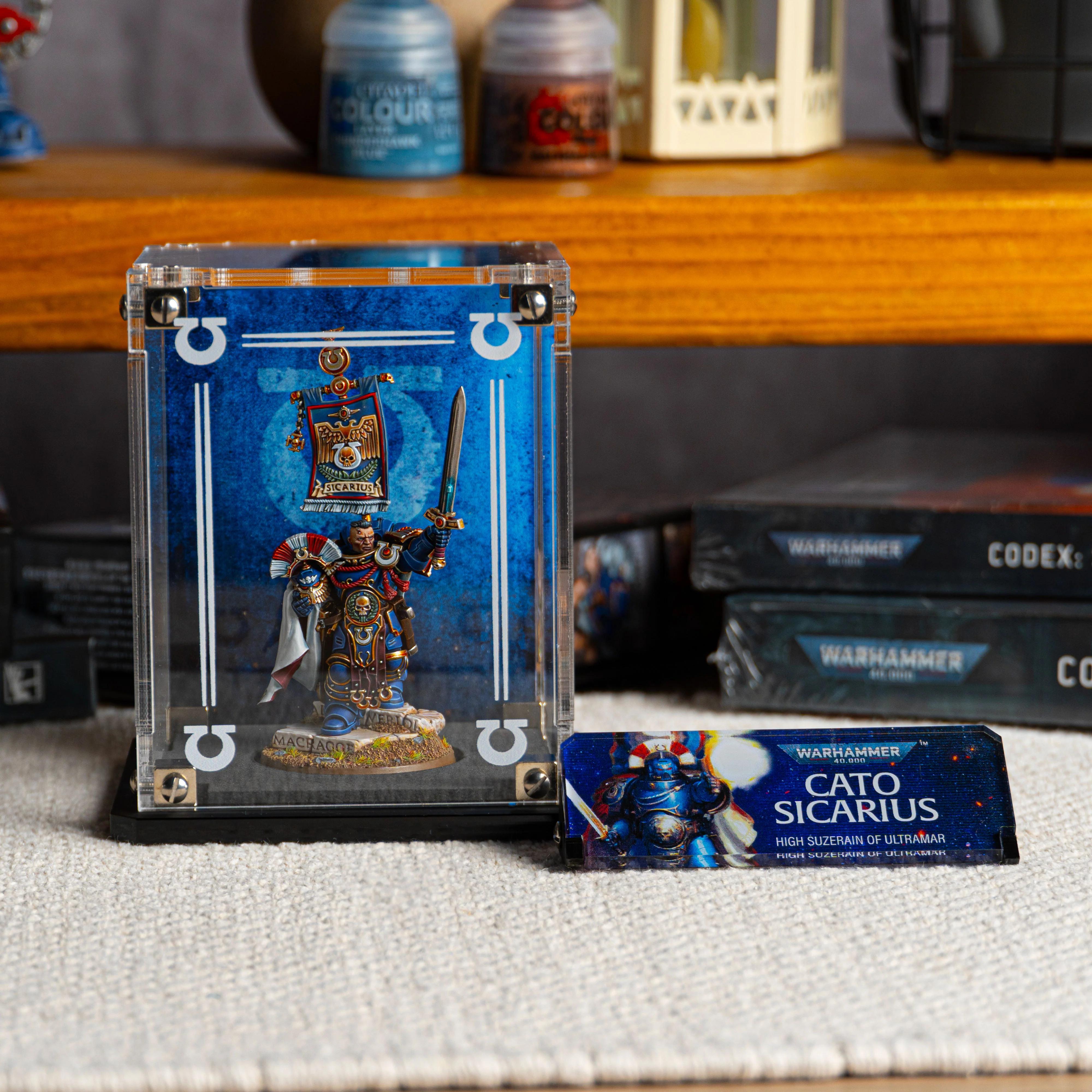 Display Case for Warhammer® 40,000 Cato Sicarius - Image 2