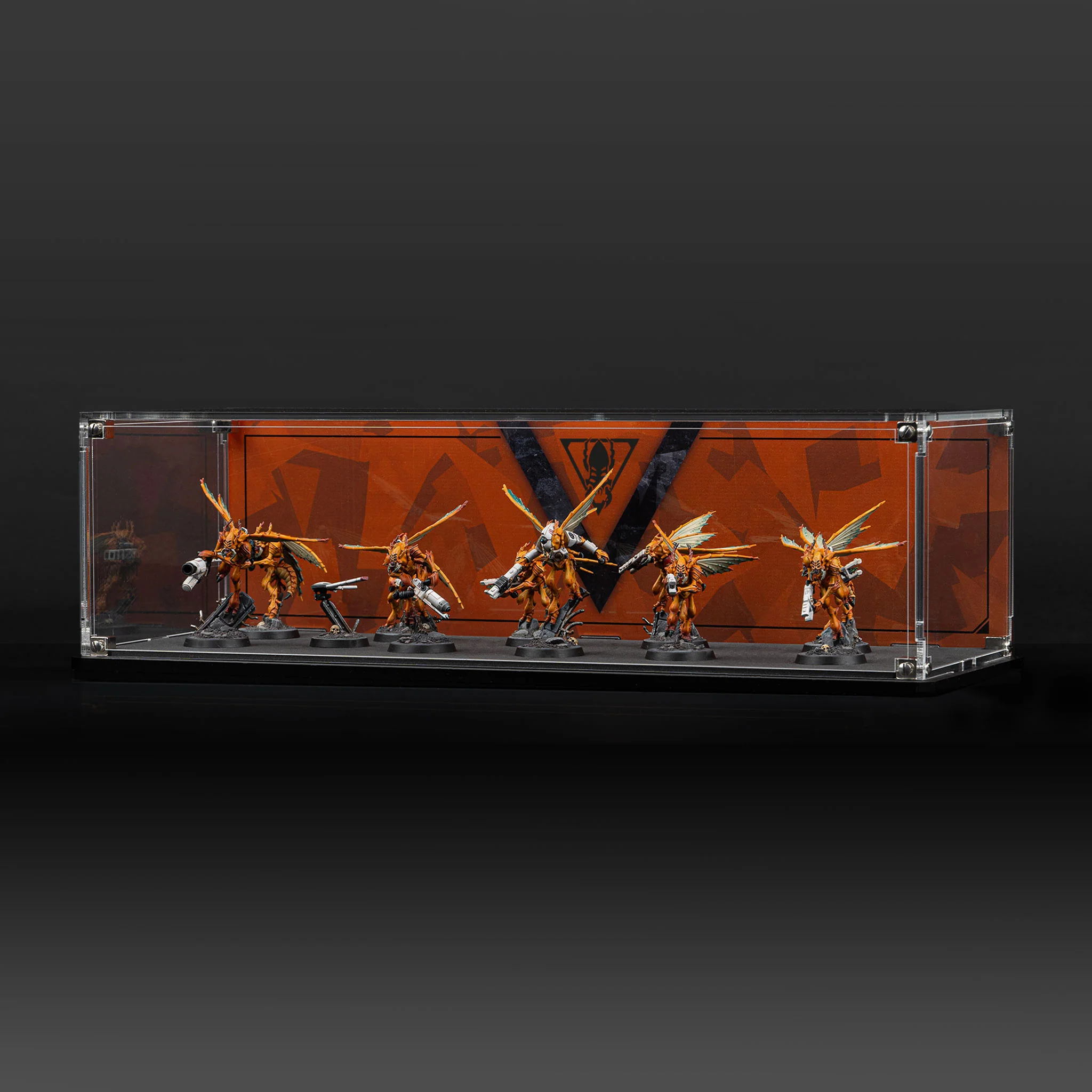 Display Case for Warhammer® 40,000 Kill Team: Vespid Stingwings