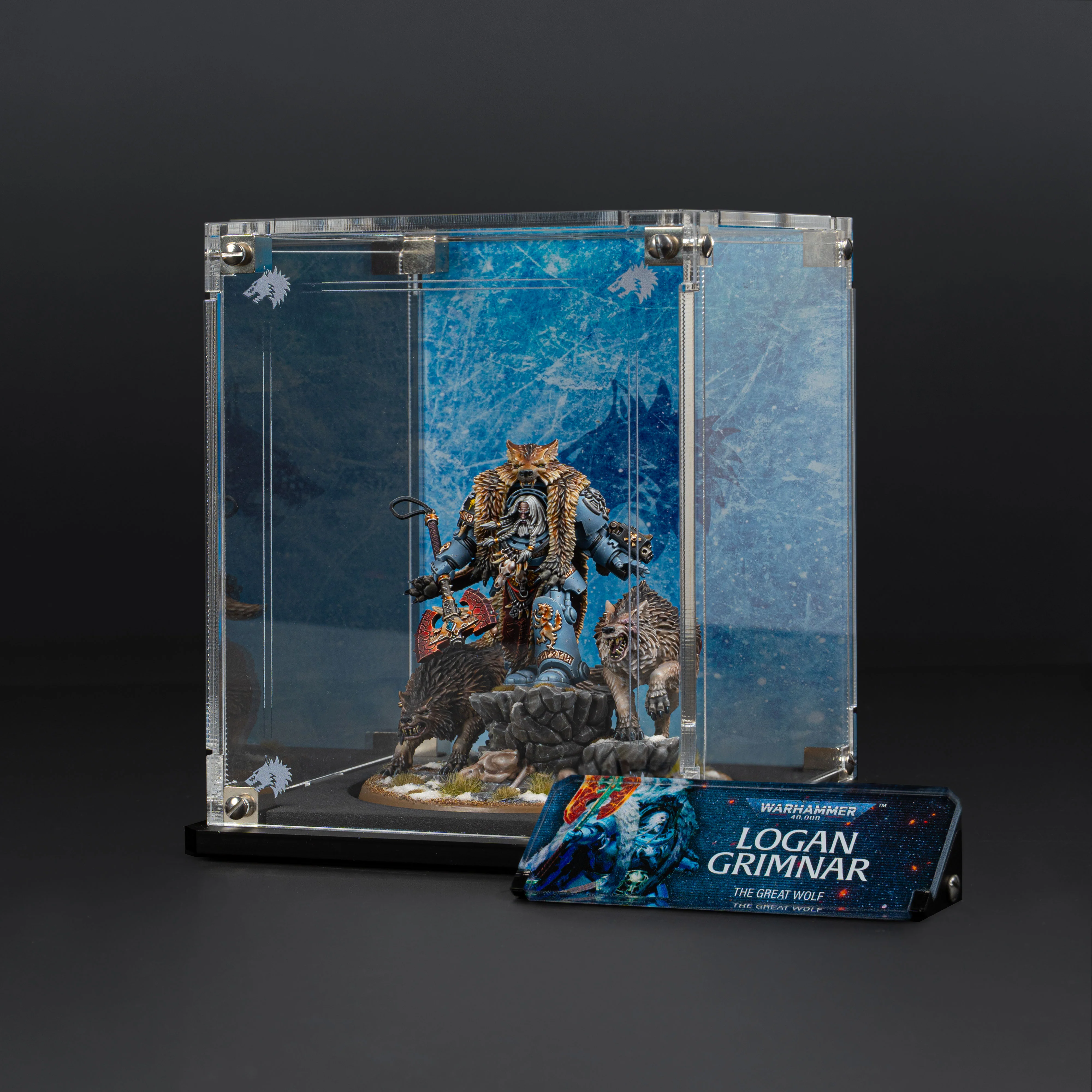 Display Case for Warhammer® 40,000 Logan Grimnar - Image 3