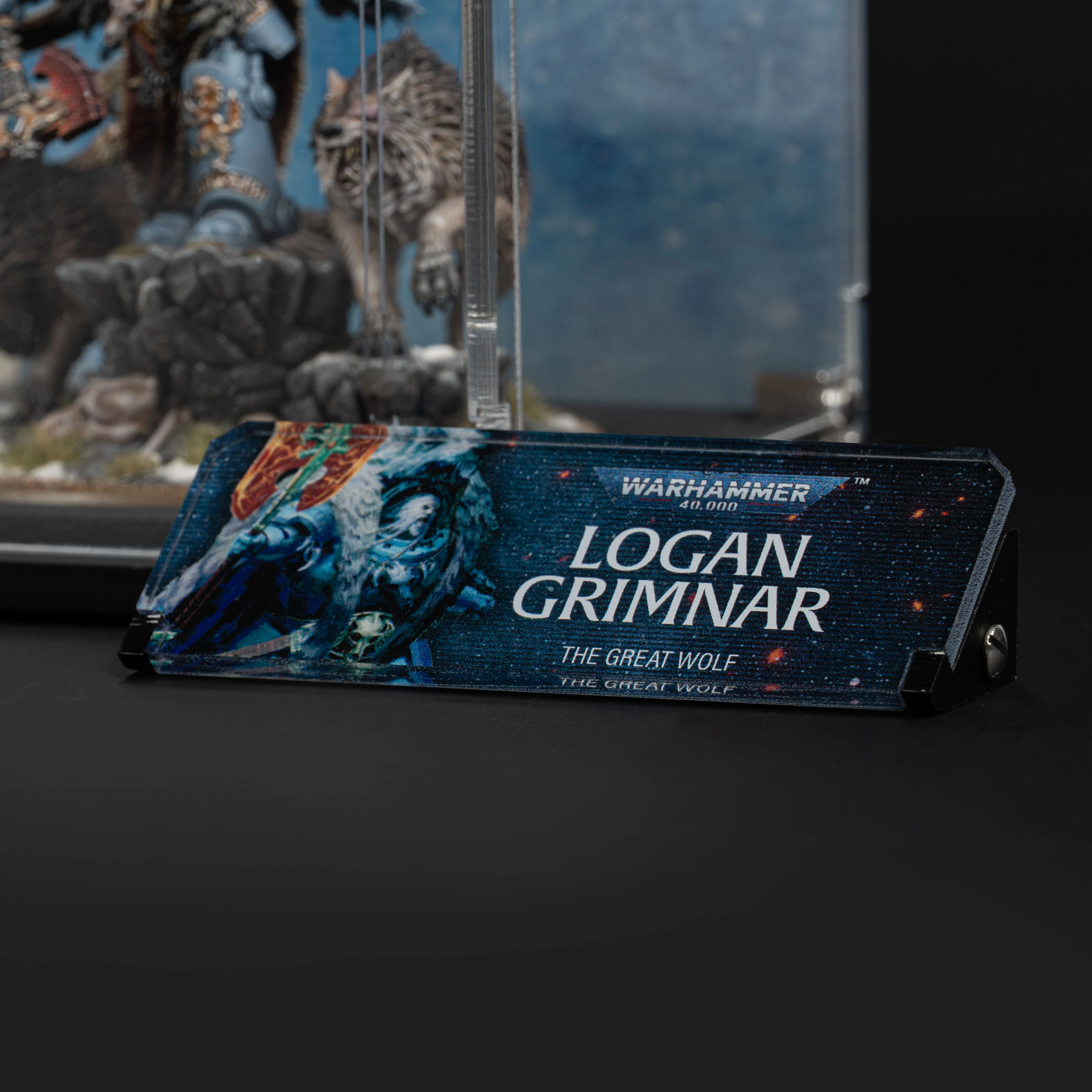 Display Case for Warhammer® 40,000 Logan Grimnar - Image 5