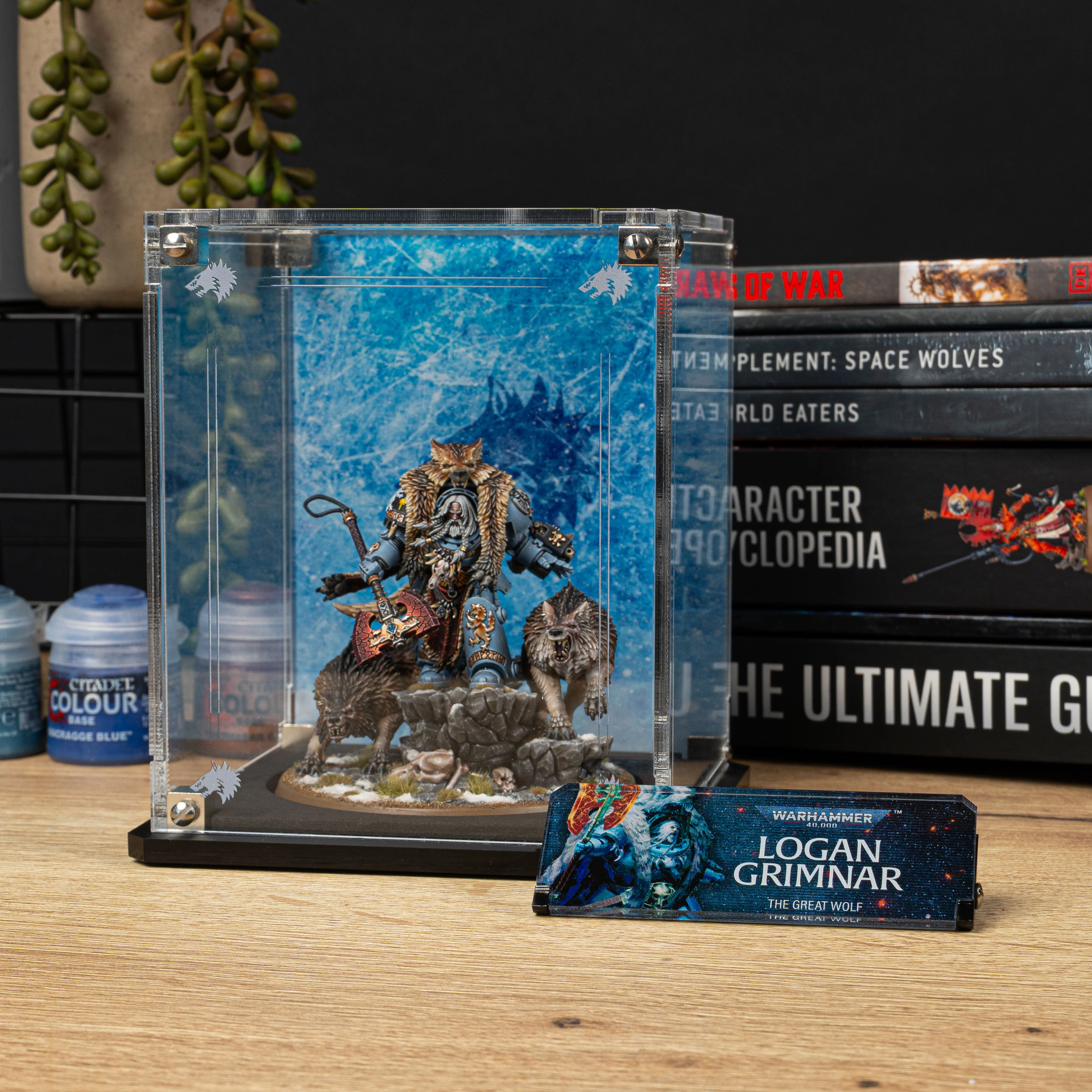 Display Case for Warhammer® 40,000 Logan Grimnar - Image 8