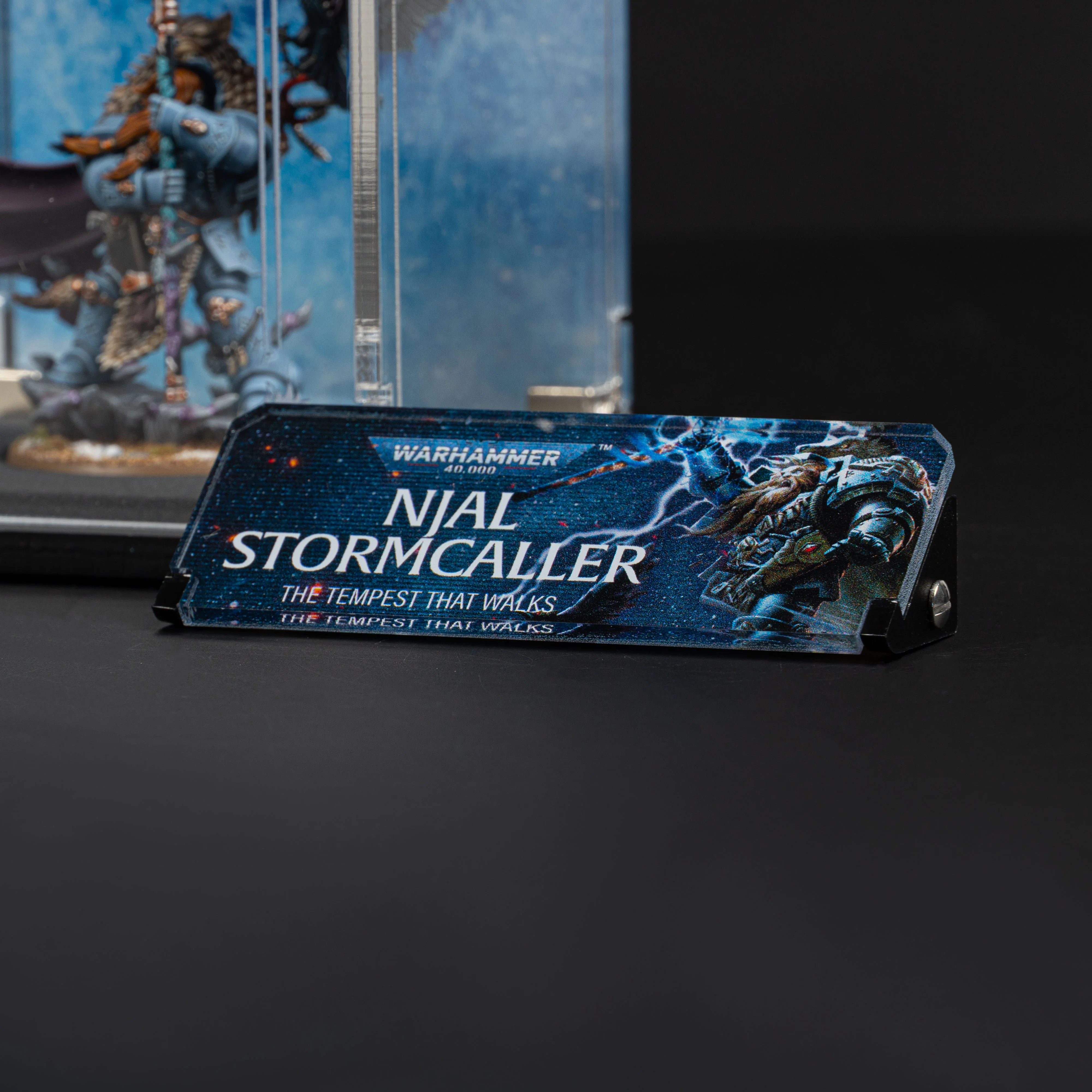 Display Case for Warhammer® 40,000 Njal Stormcaller - Image 5