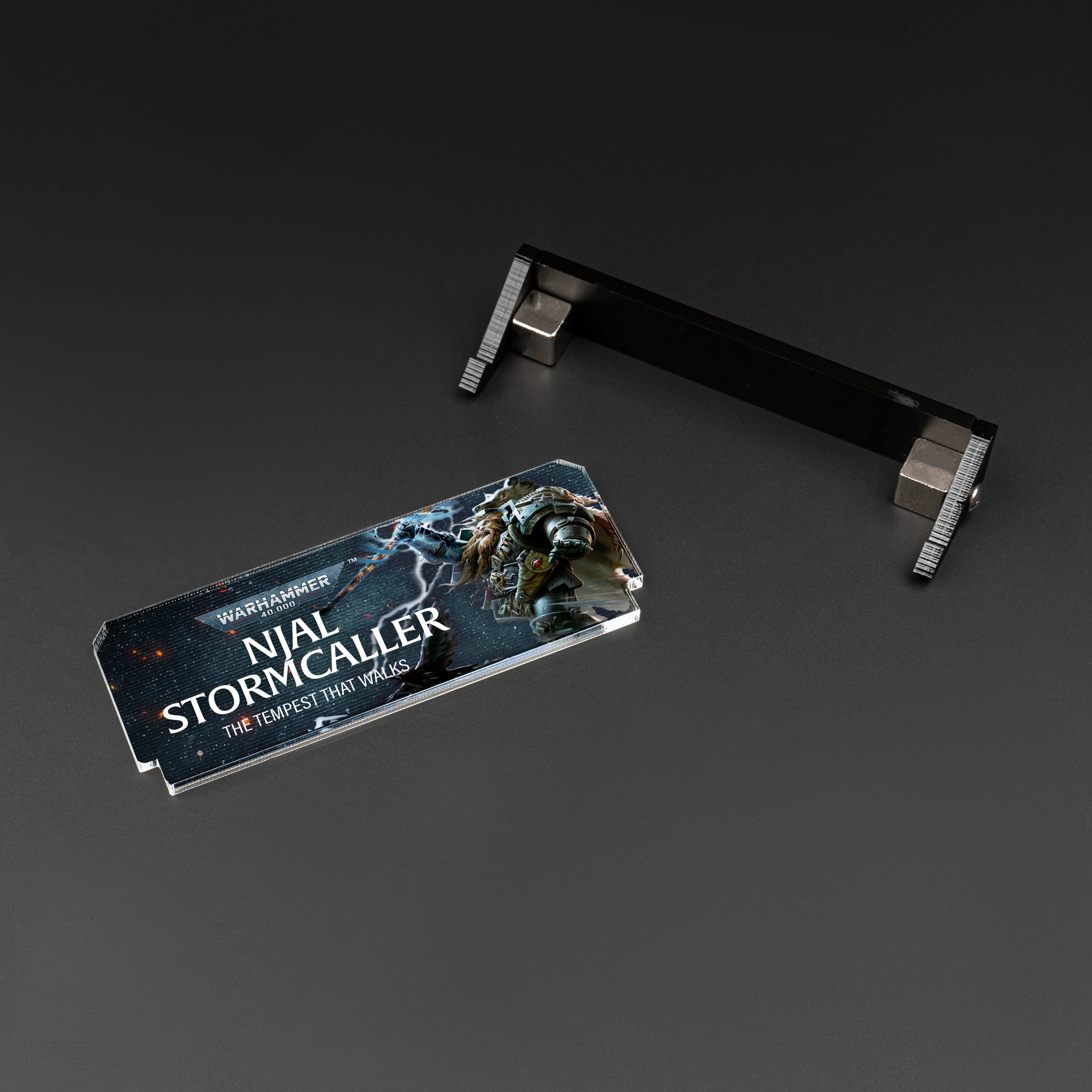 Plaque for Warhammer® 40,000 Njal Stormcaller - Image 3