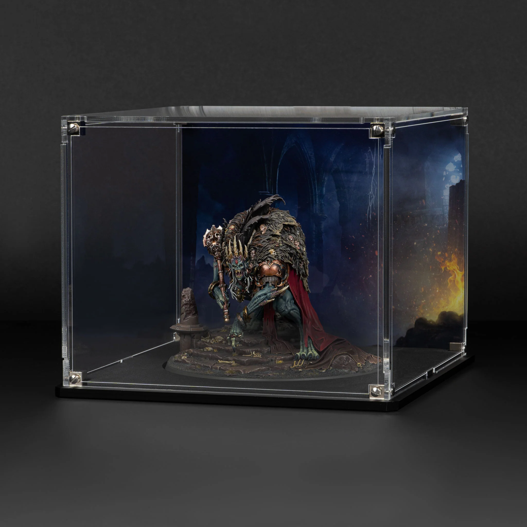 Display Case for Warhammer® Age of Sigmar Ushoran, Mortarch of Delusion - Image 4