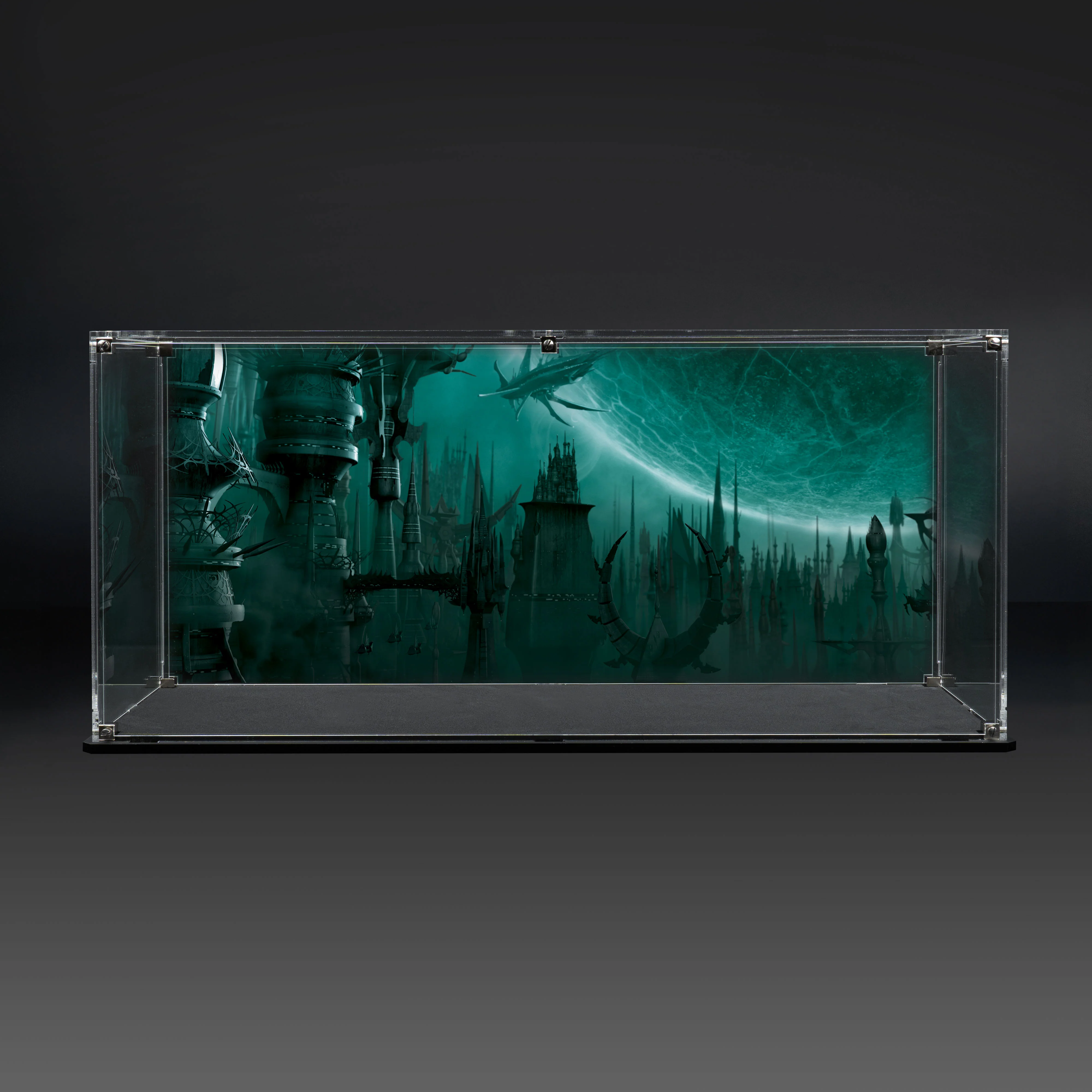 Display Case for Warhammer® Army with Commorragh Background - Image 6
