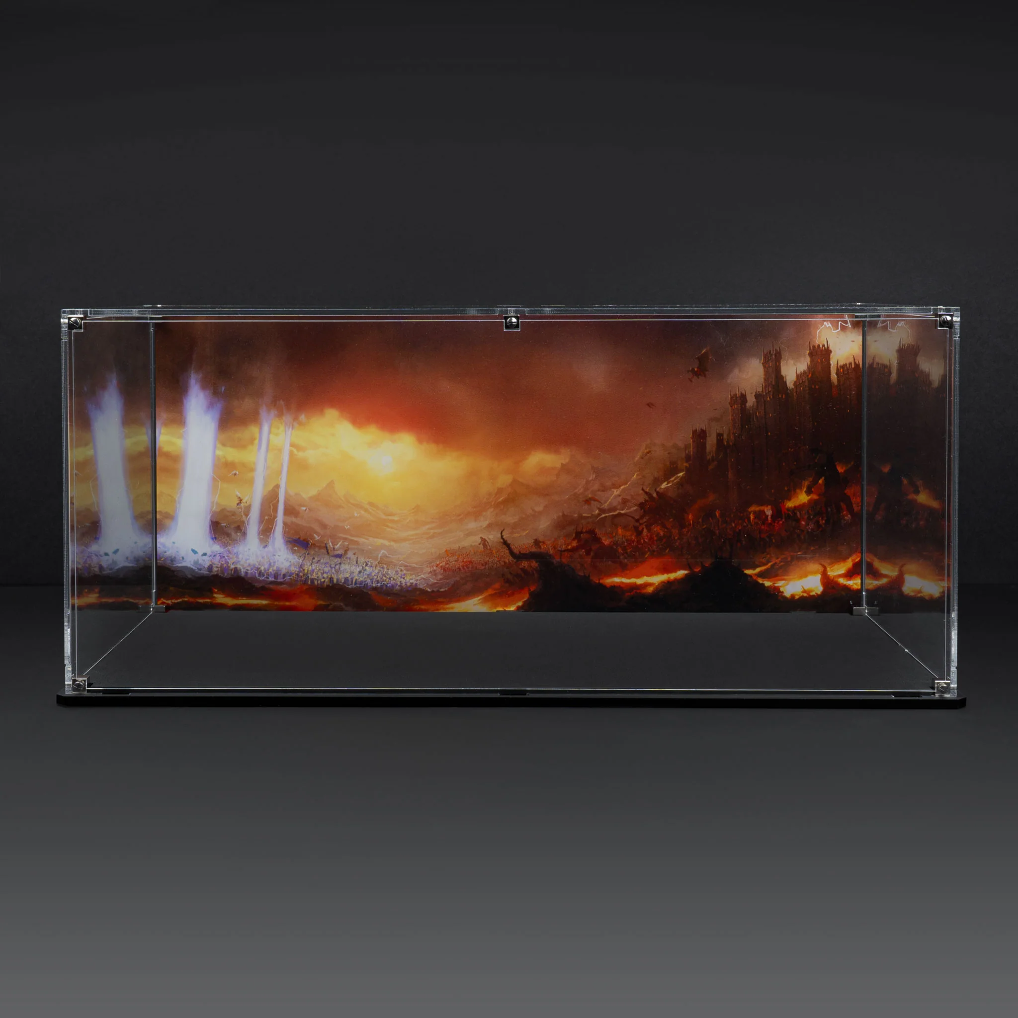 Display Case for Warhammer® Army with Eternal Conflict Background - Image 2