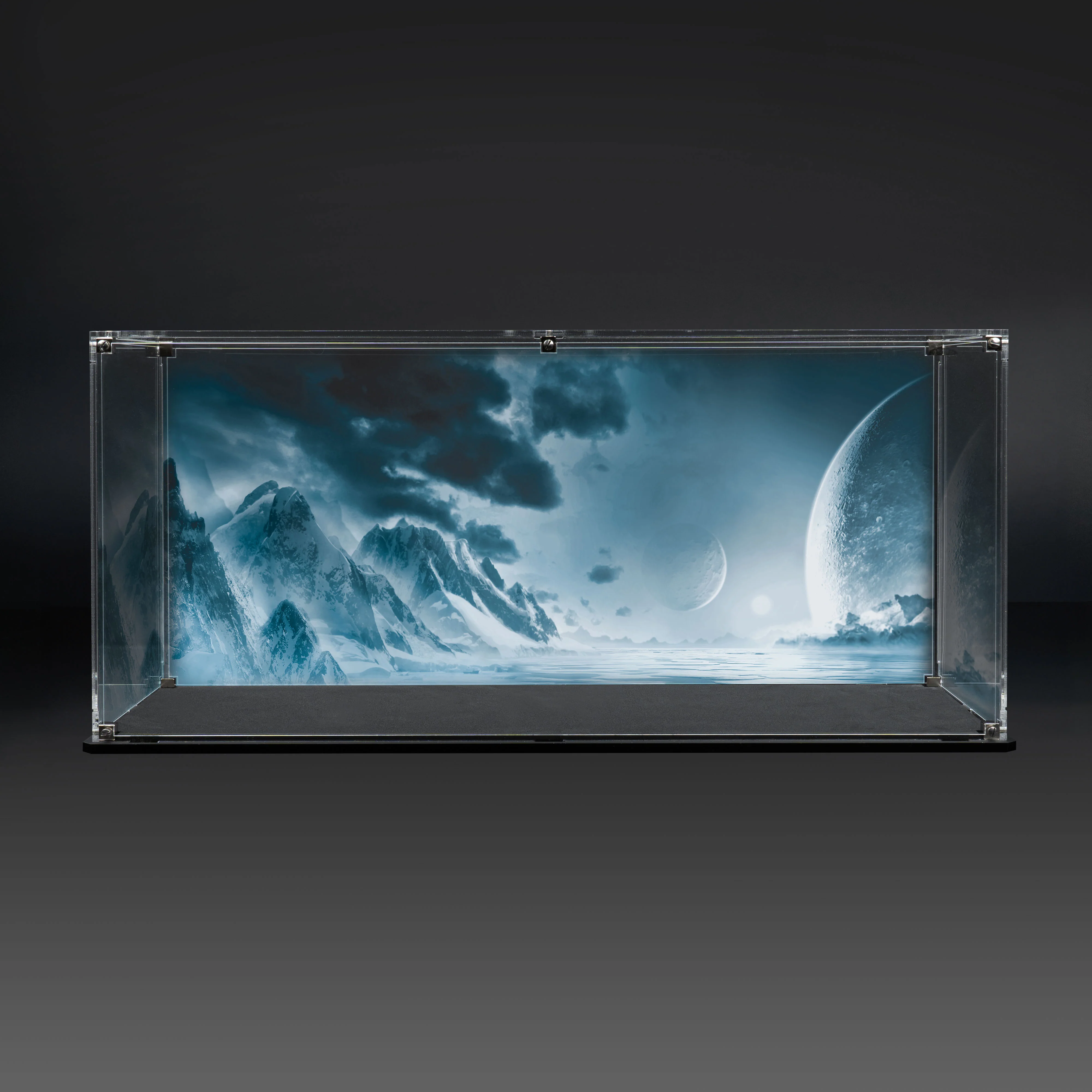 Display Case for Warhammer® Army with Frozen Wasteland Background - Image 4