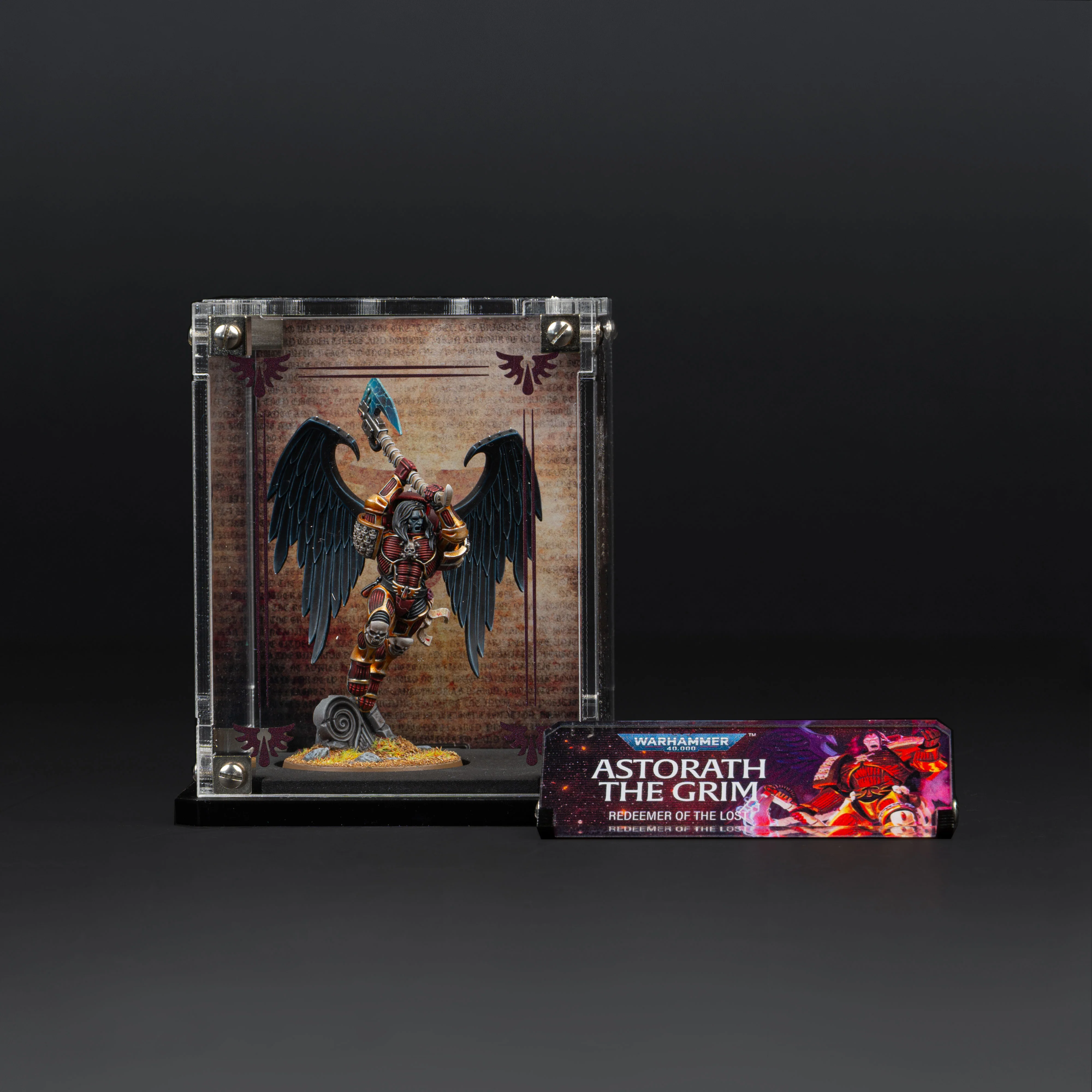 Display Cases for Warhammer® 40,000 Blood Angels Miniatures - Image 7