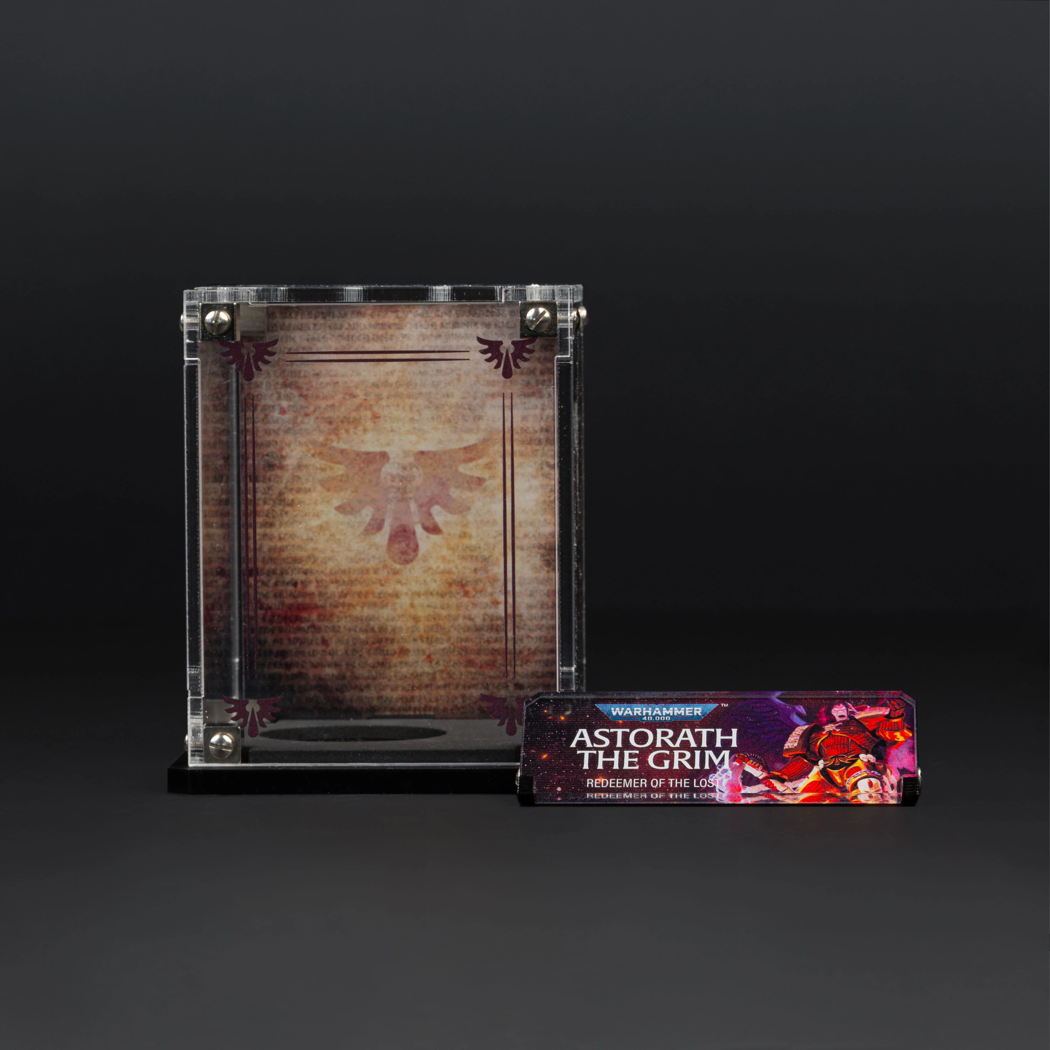 Display Cases for Warhammer® 40,000 Blood Angels Miniatures - Image 9