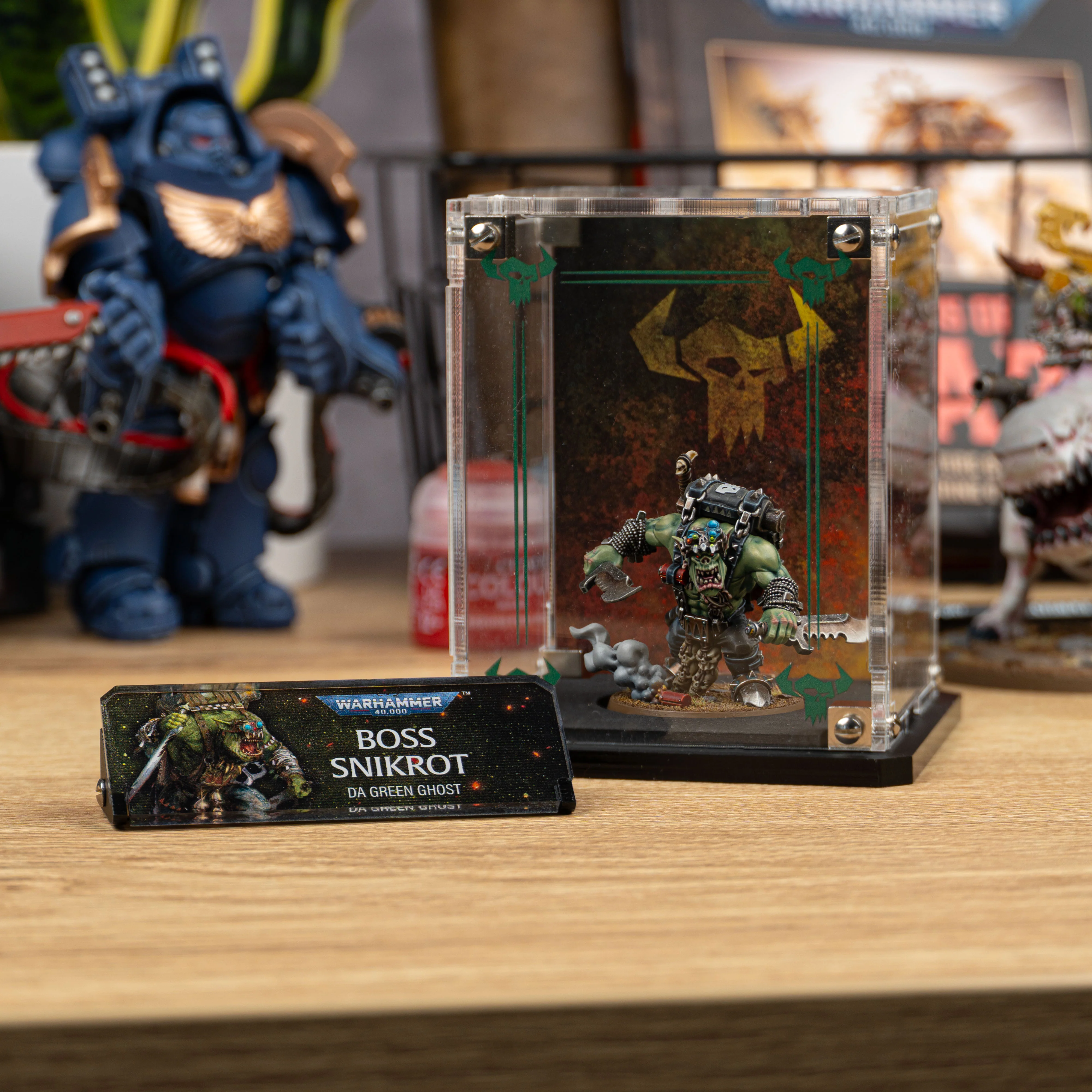 Display Cases for Warhammer® 40,000 Orks Miniatures - Image 2