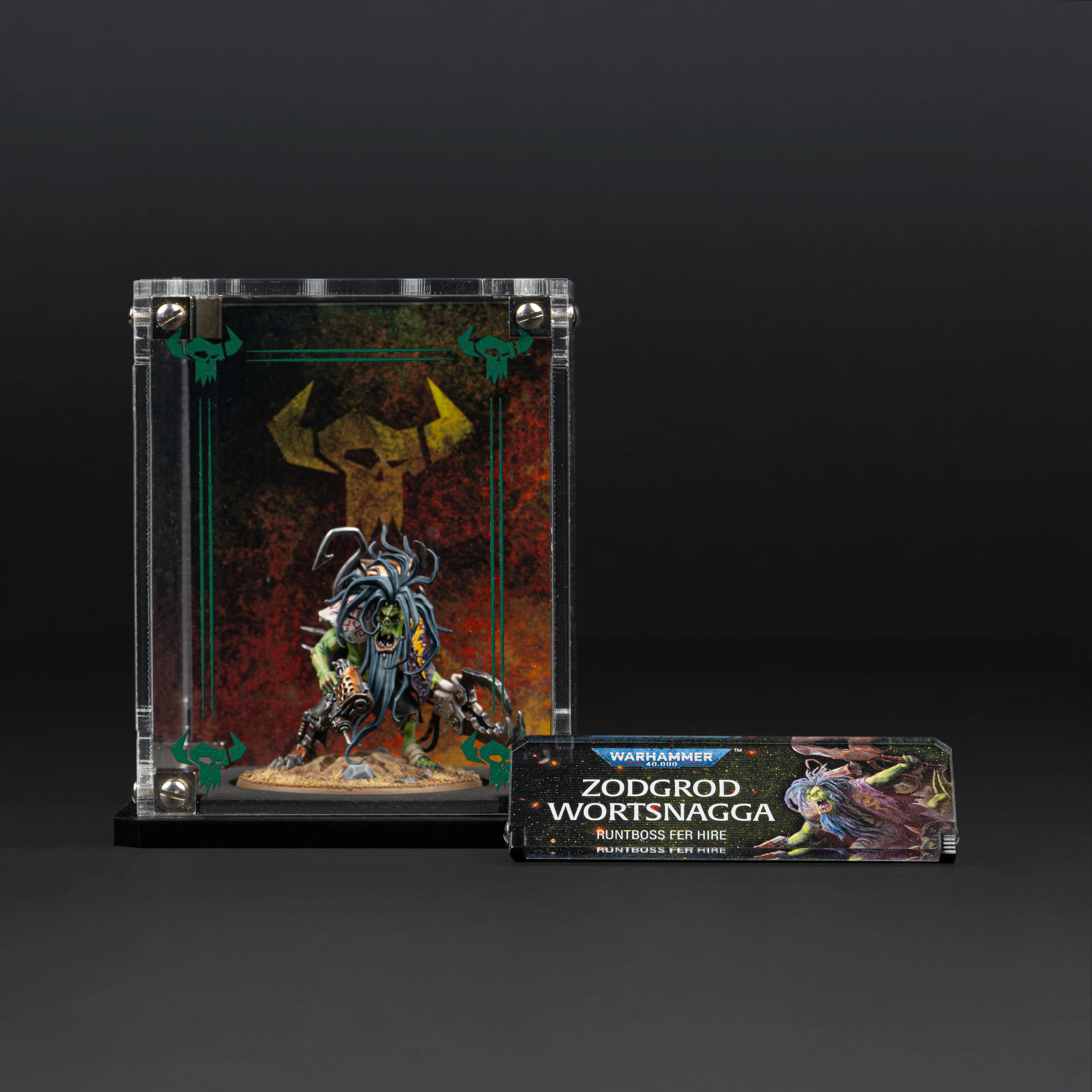 Display Cases for Warhammer® 40,000 Orks Miniatures - Image 6
