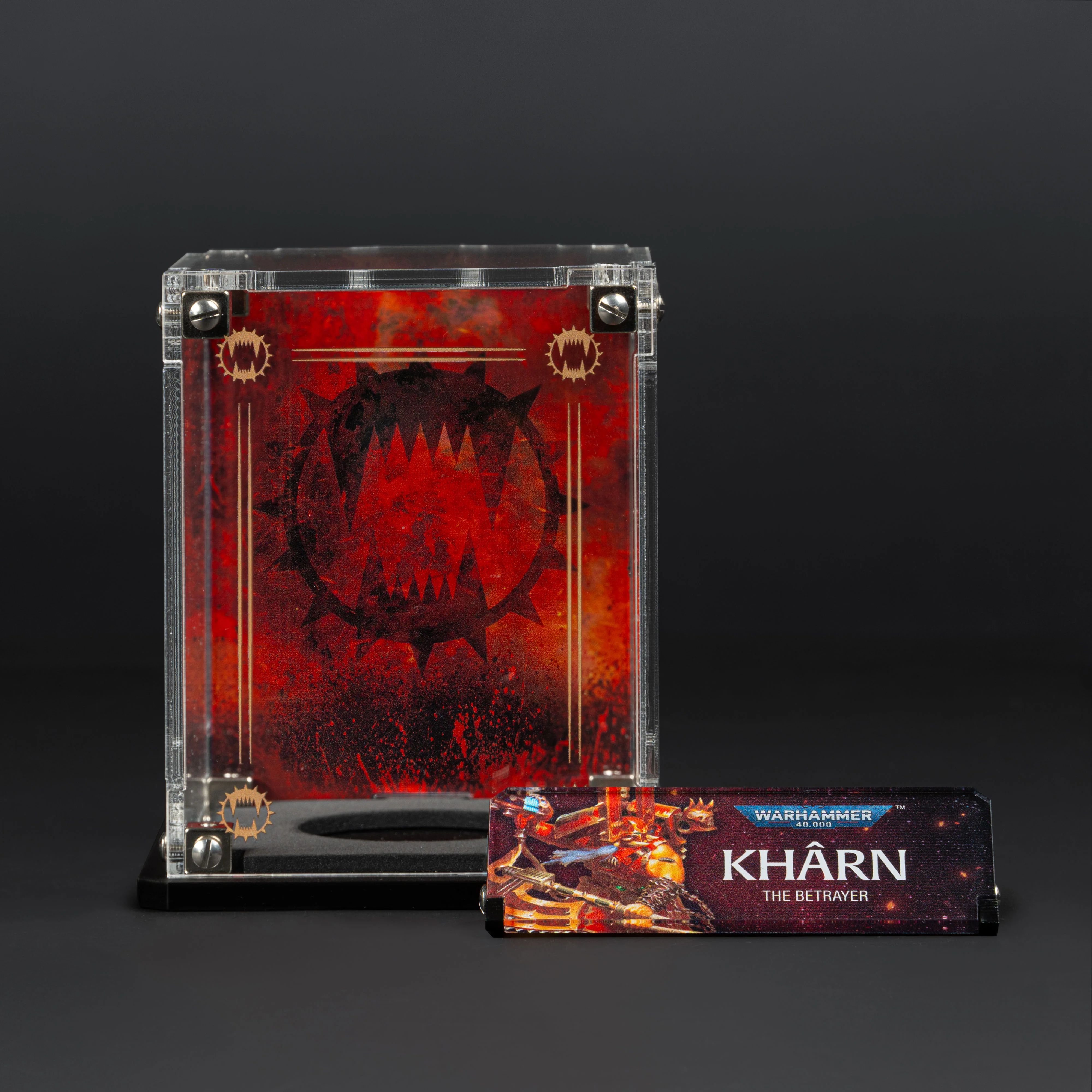 Display Cases for Warhammer® 40,000 World Eaters Miniatures - Image 11