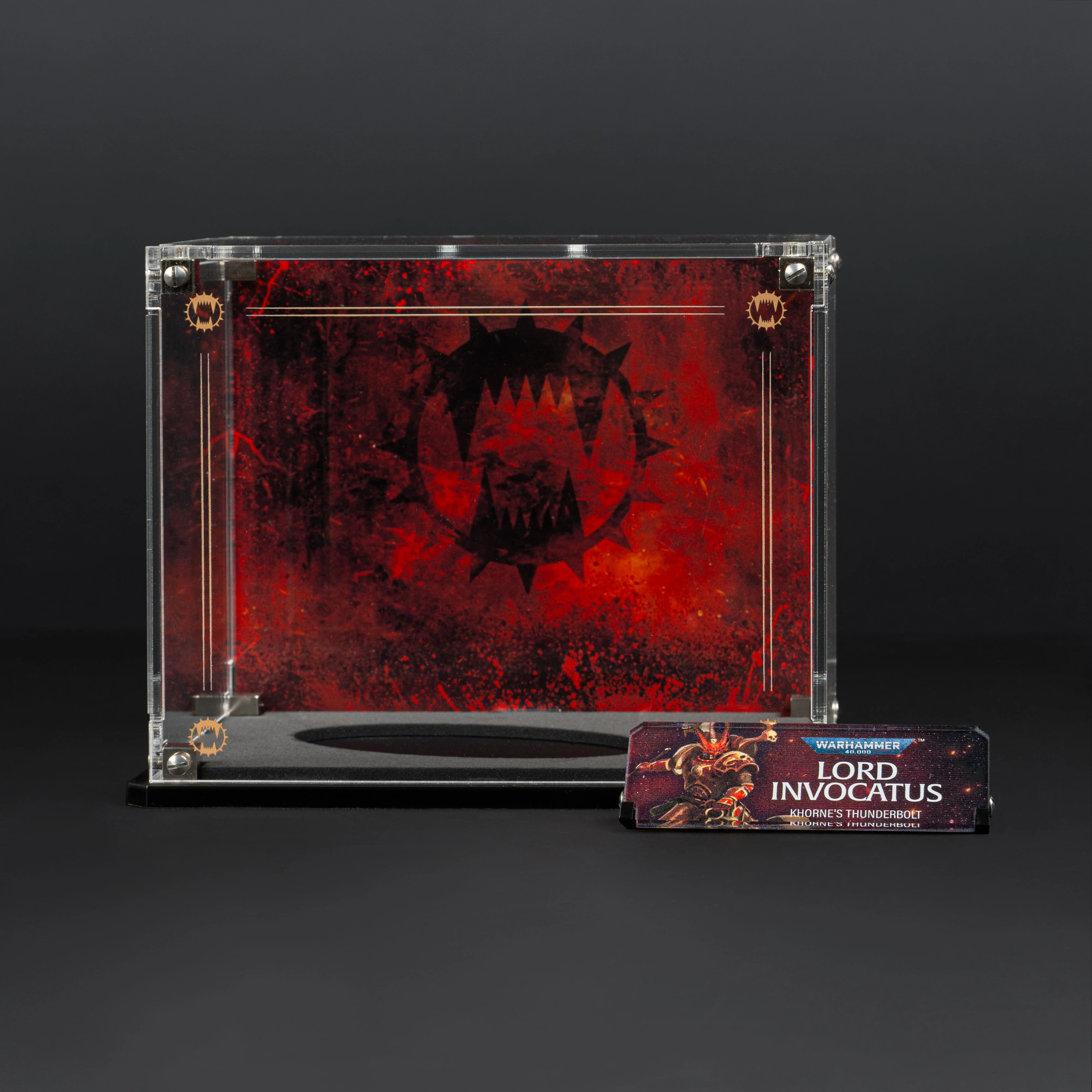 Display Cases for Warhammer® 40,000 World Eaters Miniatures - Image 12