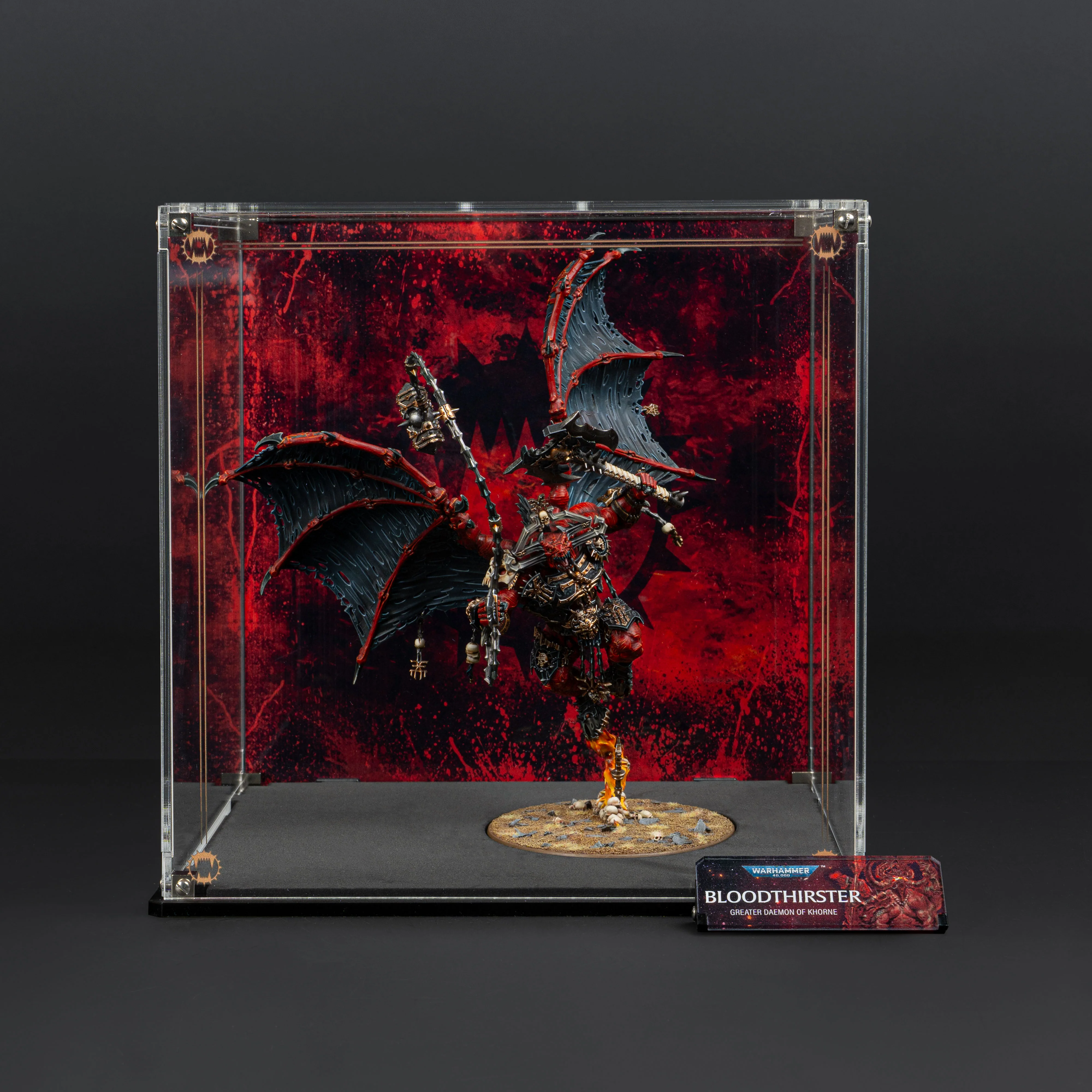 Display Cases for Warhammer® 40,000 World Eaters Miniatures - Image 5