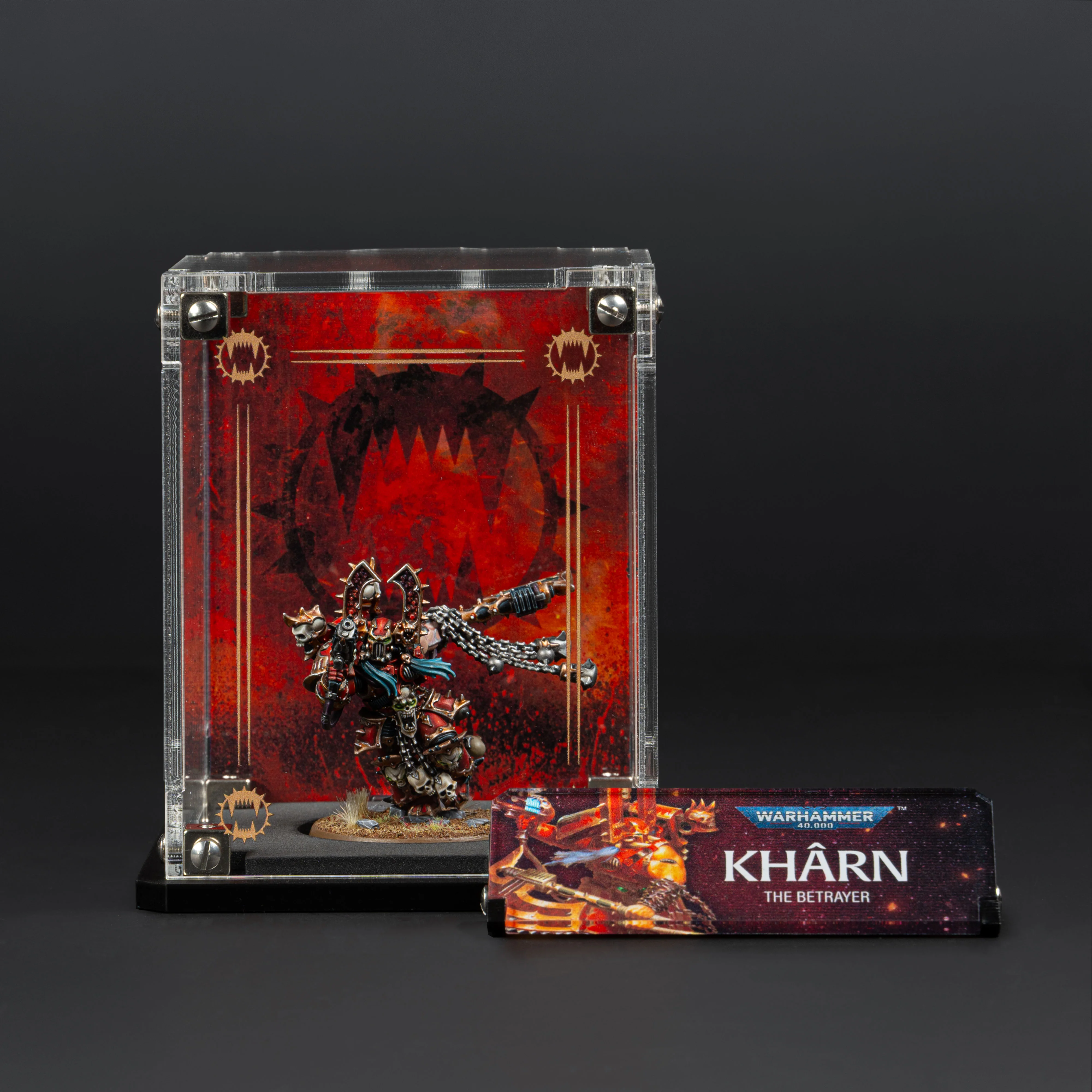 Display Cases for Warhammer® 40,000 World Eaters Miniatures - Image 7