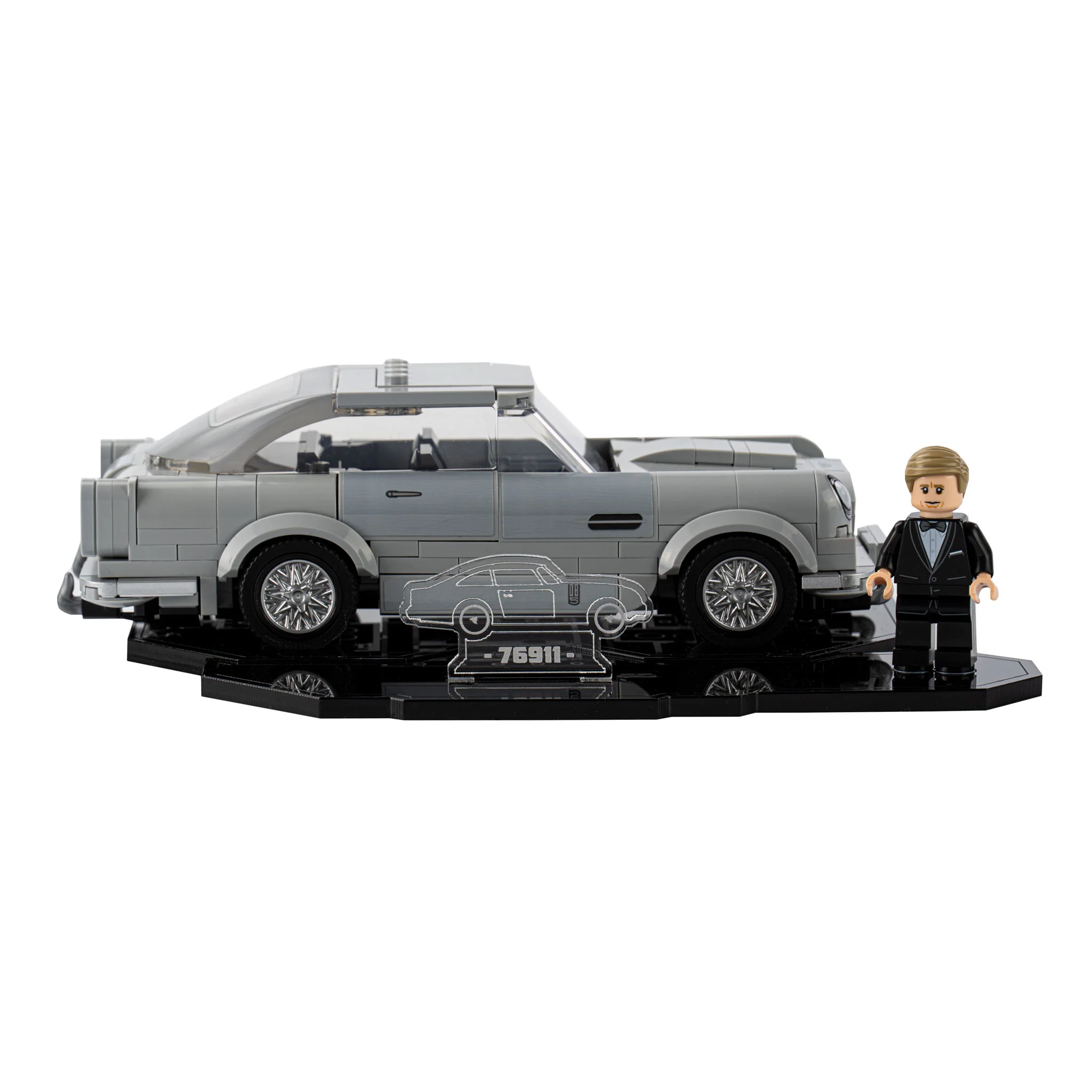 Display Stand for LEGO® Speed Champions Aston Martin DB5 (76911) - Image 2