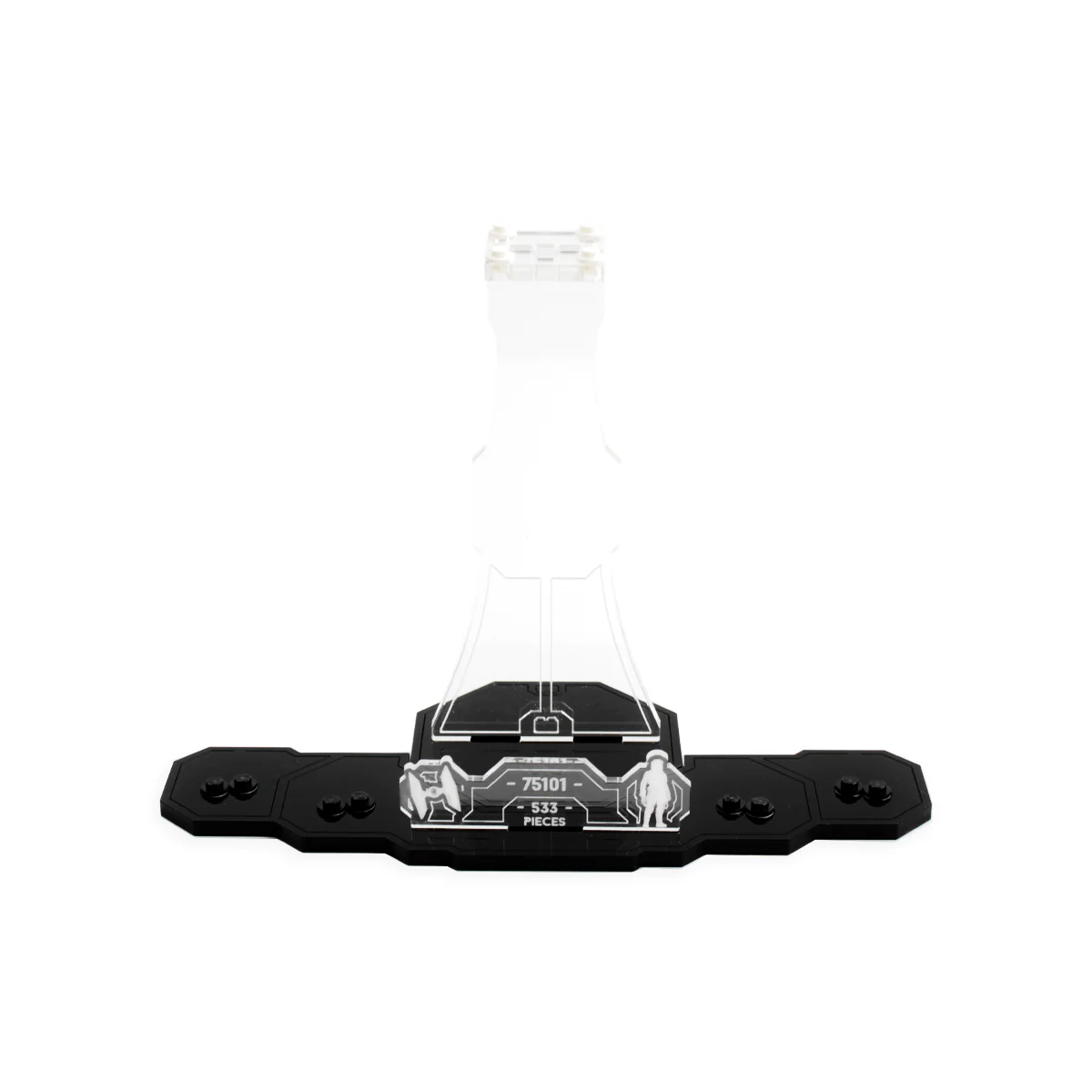 Display Stand for LEGO® Star Wars™ First Order Special Forces TIE Fighter (75101) - Image 2