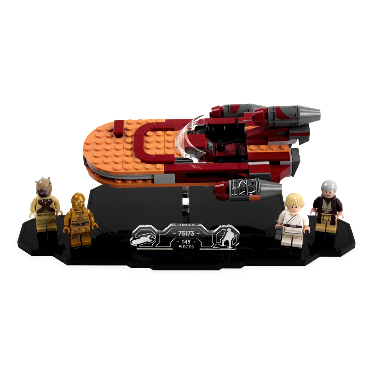Display Stand for LEGO® Star Wars™ Luke's Landspeeder (75173)