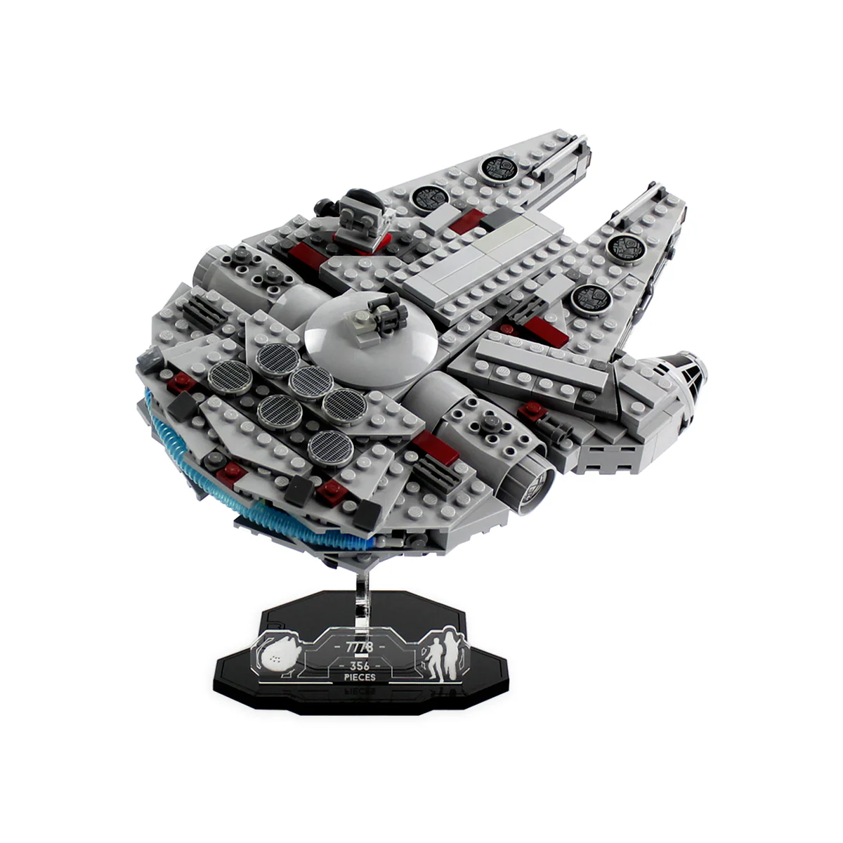 Display Stand for LEGO® Star Wars™ Midi-Scale Millennium Falcon (7778)