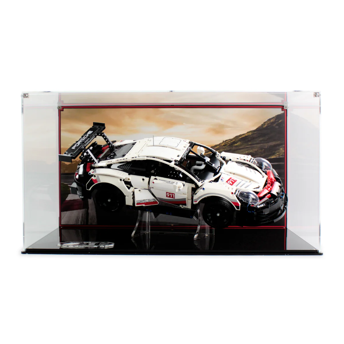 Display Case for LEGO® Technic: Porsche 911 RSR (42096) - Image 2