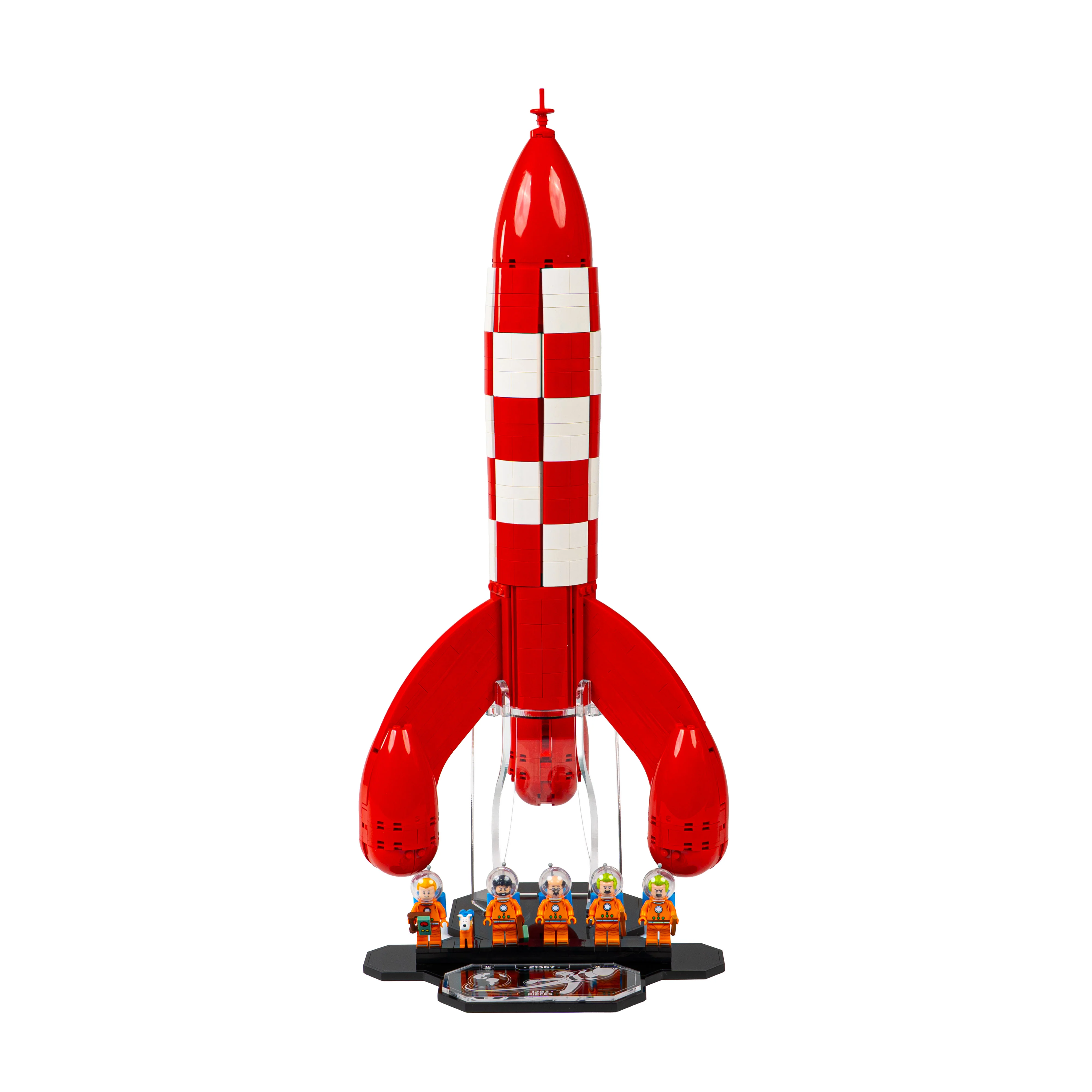 Display Stand for LEGO® Ideas: Tintin® Moon Rocket (21367) - Image 3