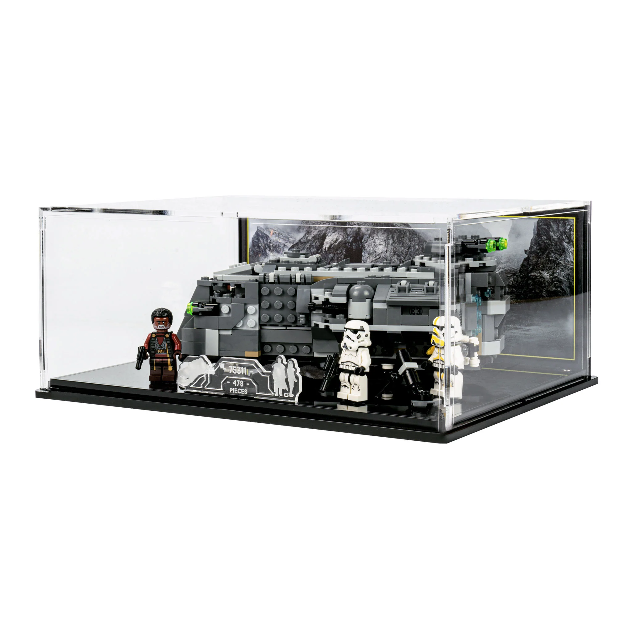 Display Case for LEGO® Star Wars™ Imperial Armoured Marauder (75311) - Image 13