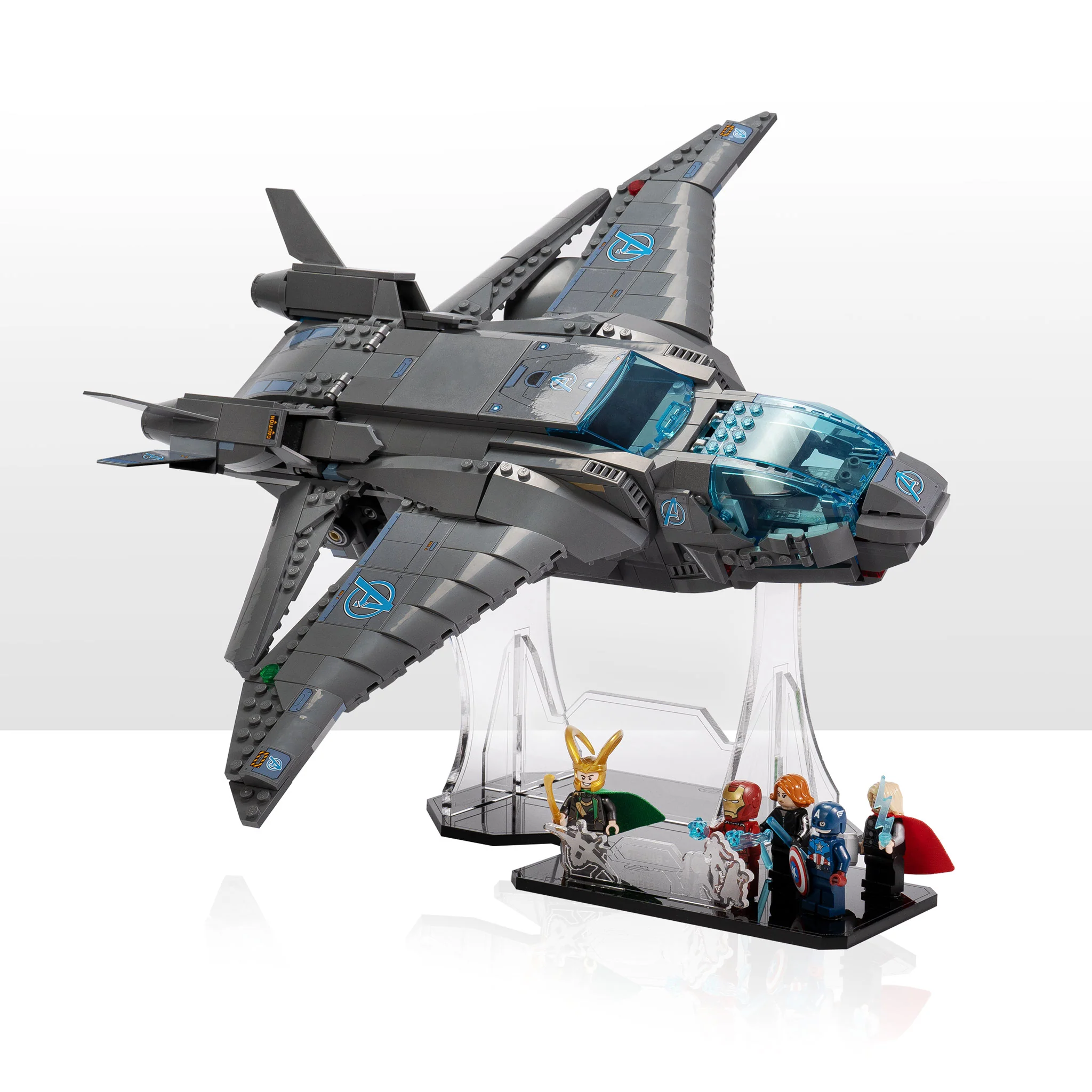 Display Stand for LEGO® Marvel: The Avengers Quinjet (76248)