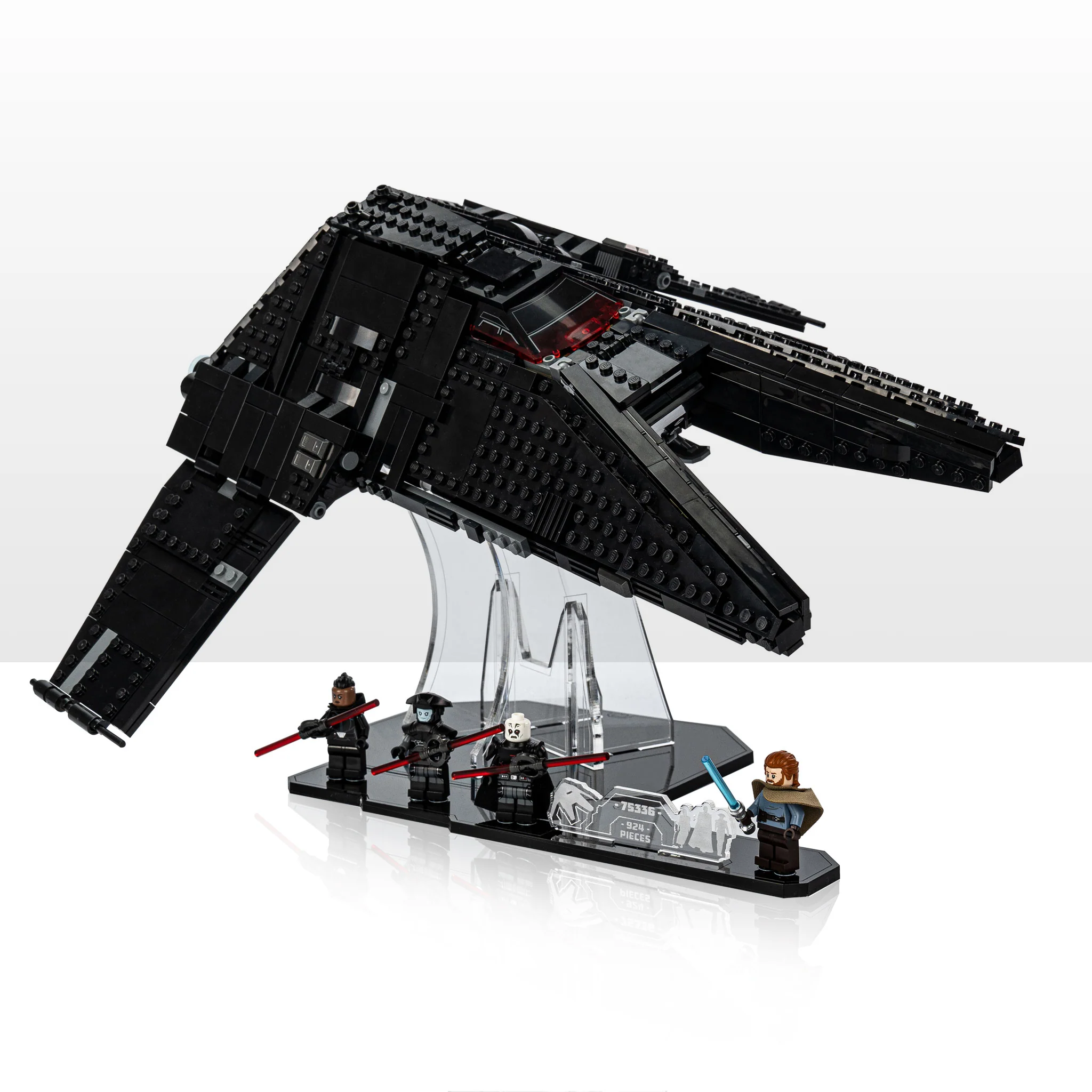 Display Stand for LEGO® Star Wars™ Inquisitor Transport Scythe (75336)