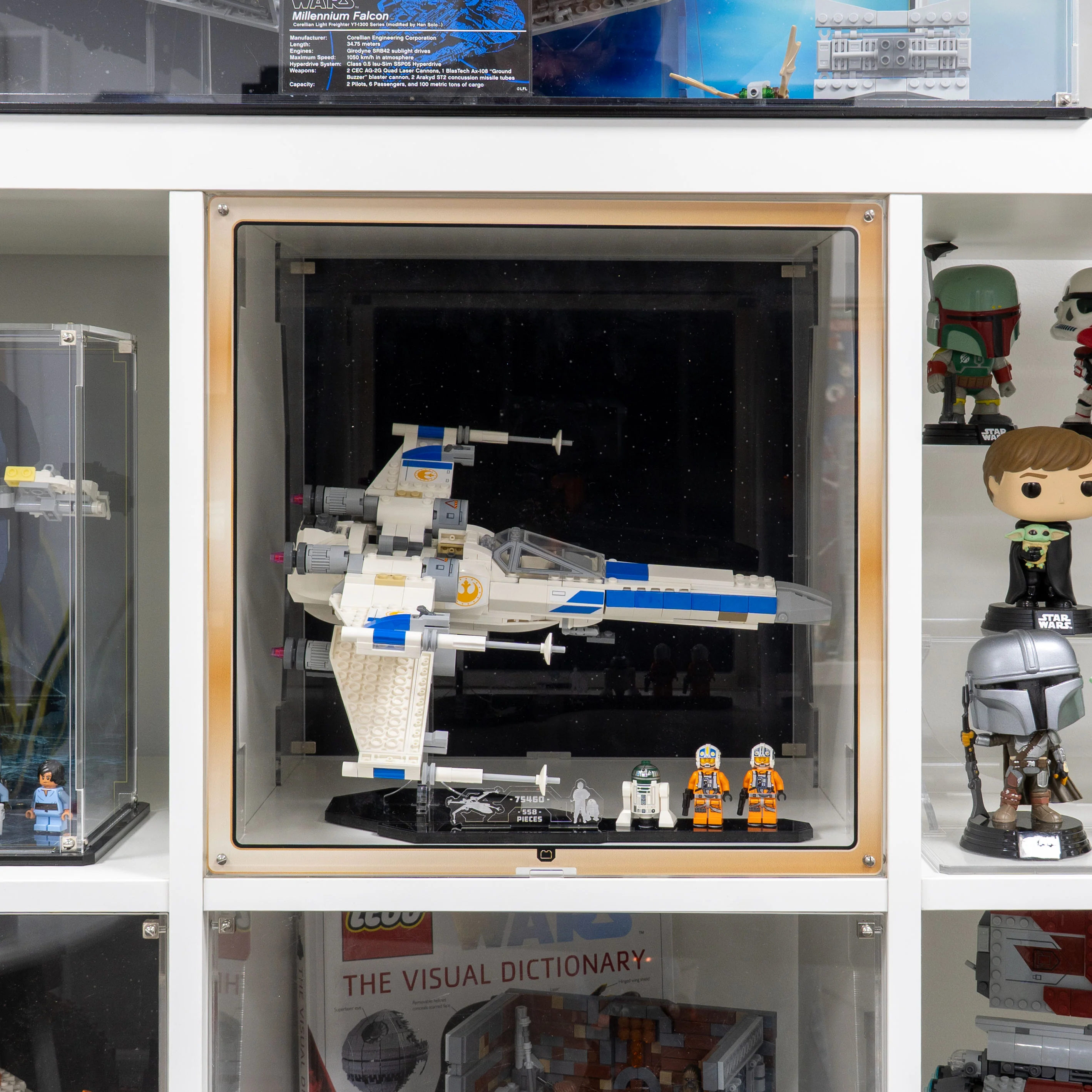 Display Stand for LEGO® Star Wars: New Republic X-Wing Starfighter™ (75460) - Image 6