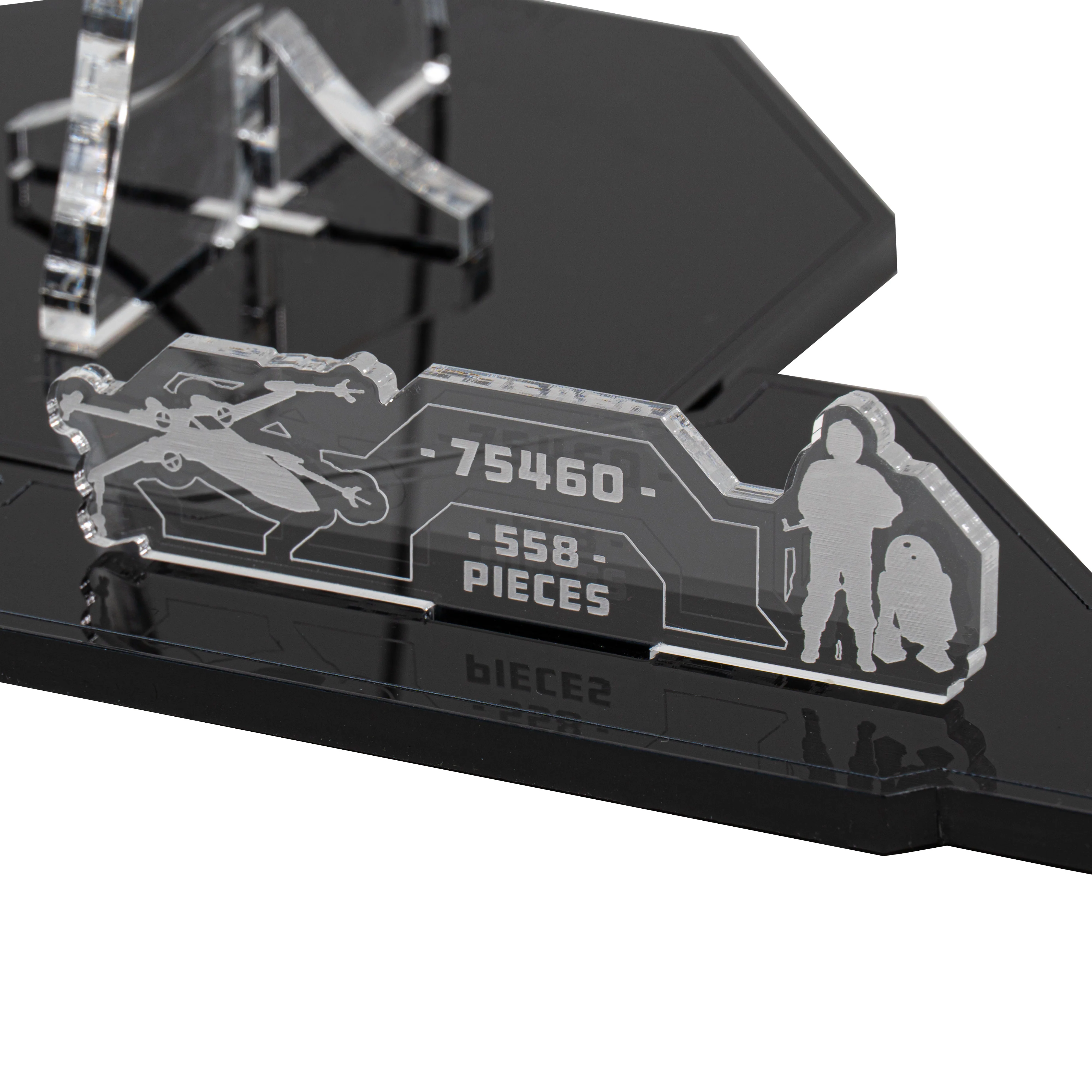 Display Stand for LEGO® Star Wars: New Republic X-Wing Starfighter™ (75460) - Image 9