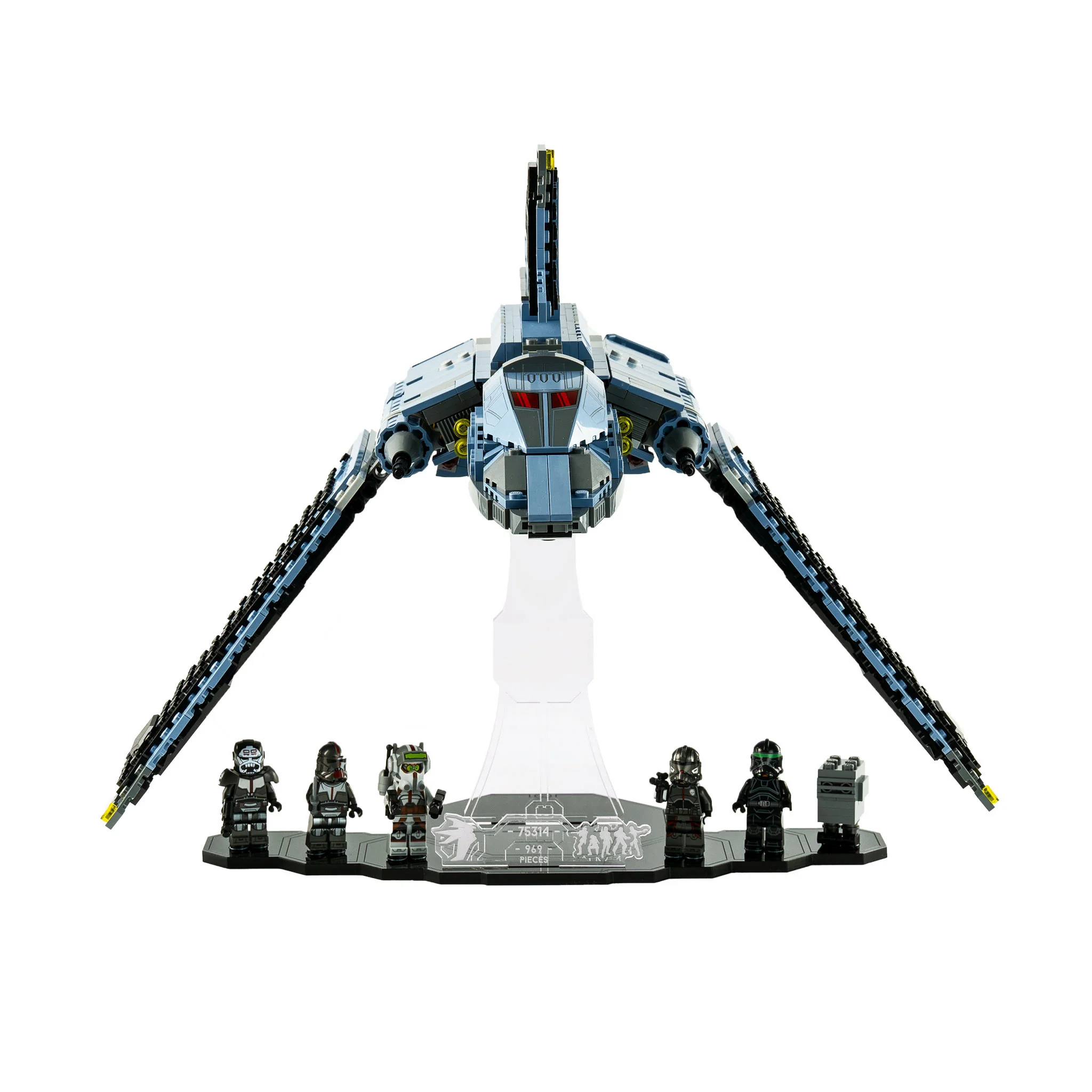 Display Stand for LEGO® Star Wars™ The Bad Batch™ Attack Shuttle (75314)