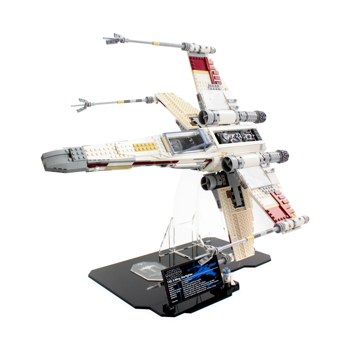 Display Stand for LEGO® Star Wars™ UCS Red Five X-Wing Fighter (10240) - Image 2