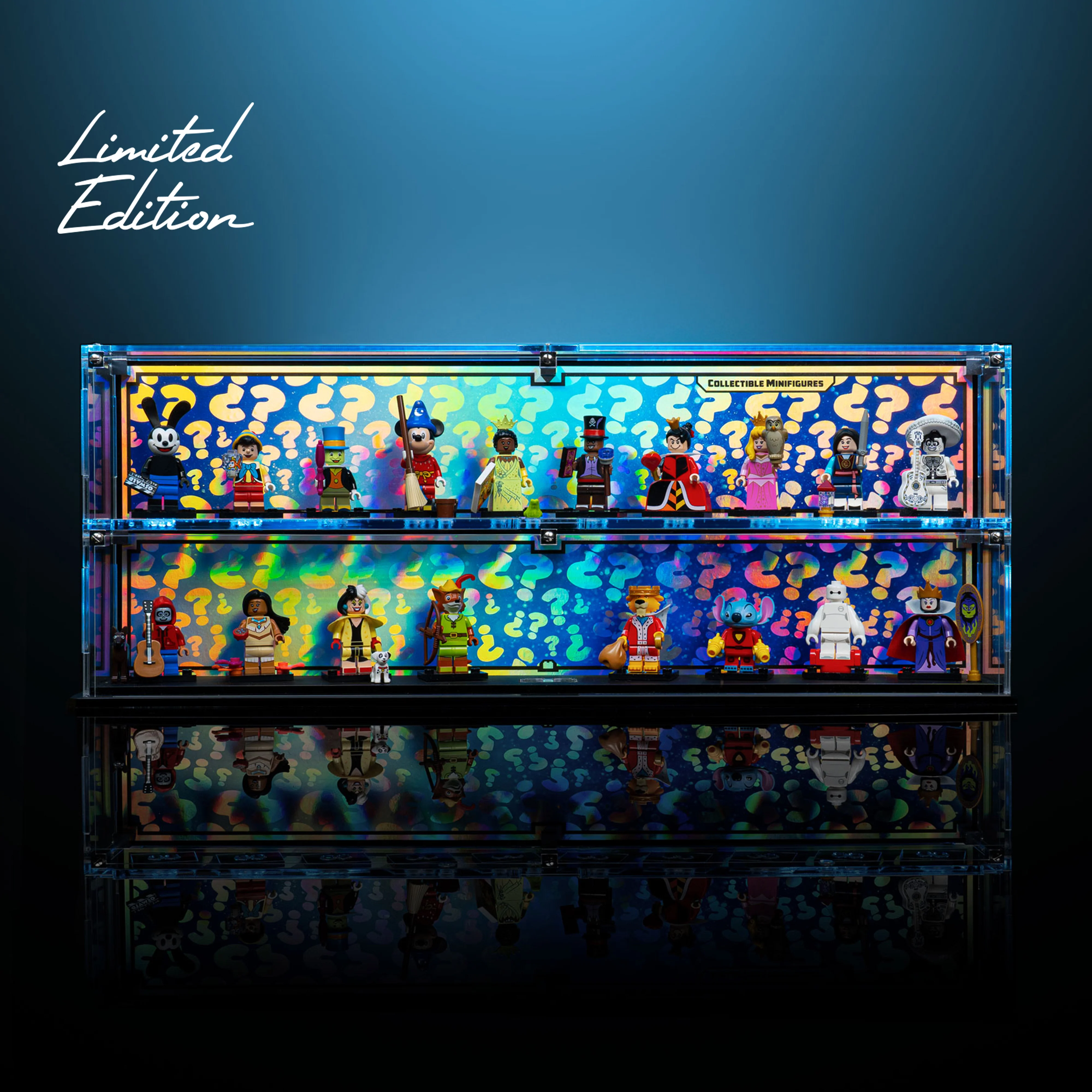 Limited Edition Display Case for LEGO® Minifigures Disney 100 (71038) - Image 2