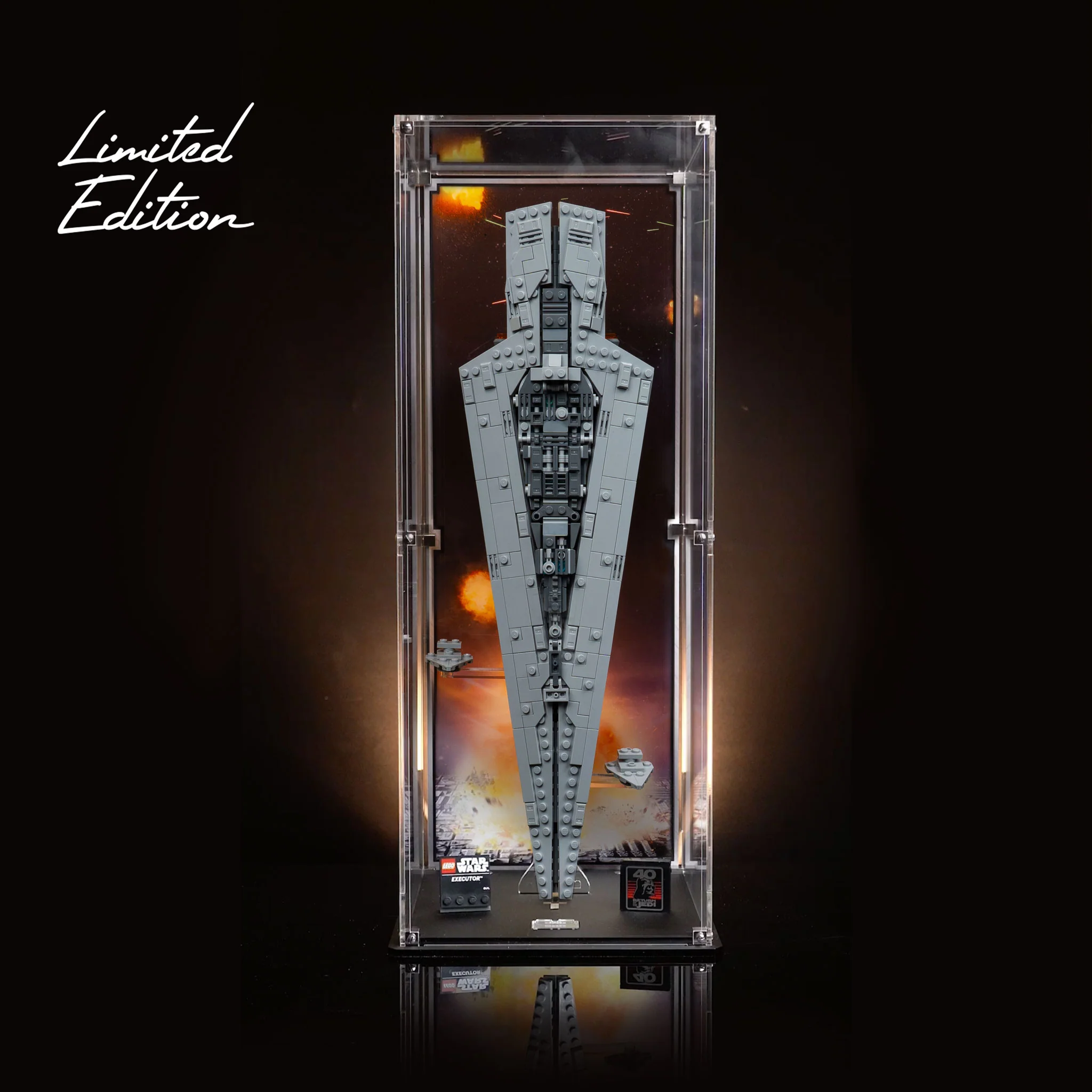 Limited Edition Display Case for LEGO® Star Wars: Executor Super Star Destroyer™ (75356) - Image 2