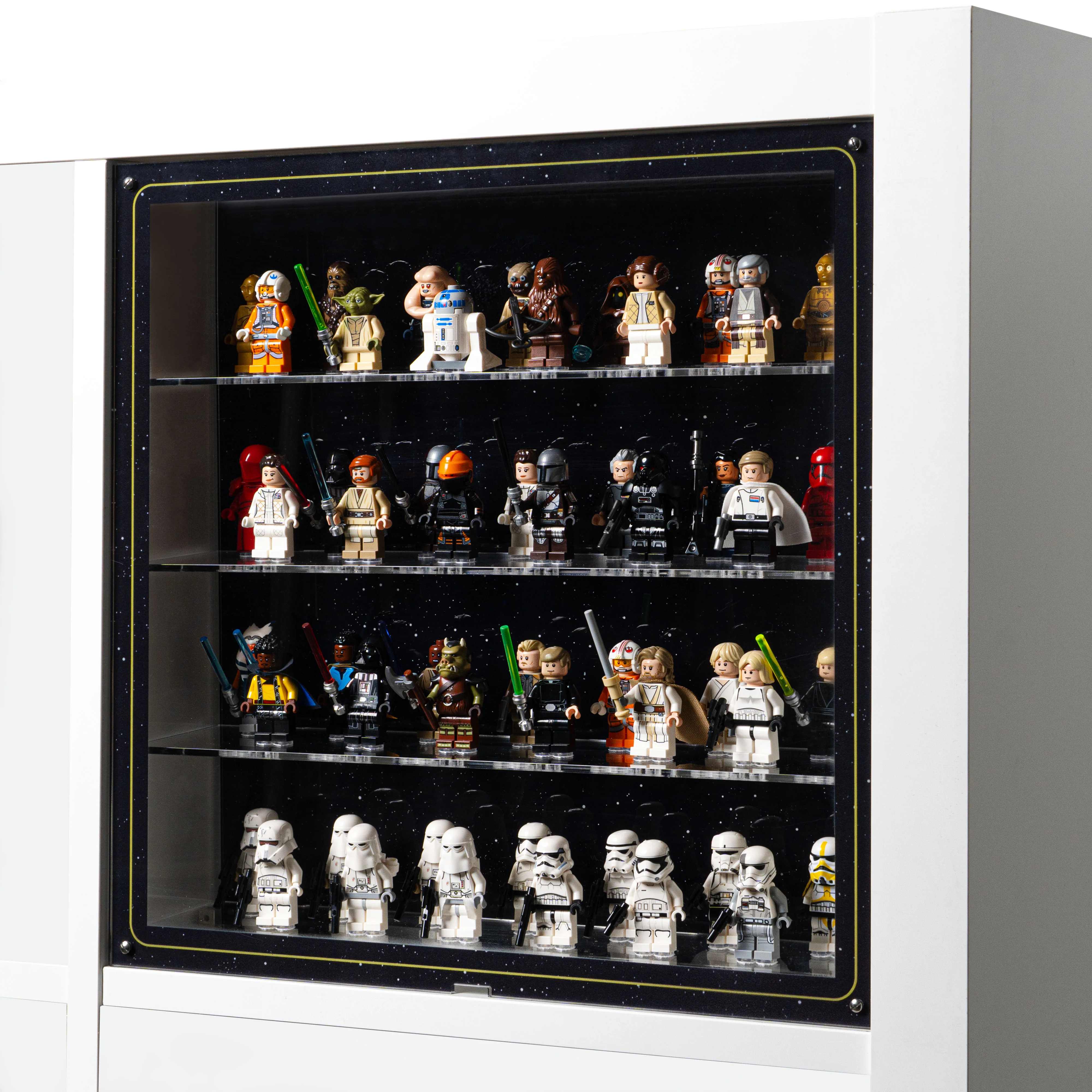Window Display Solution for LEGO® Minifigures for IKEA® KALLAX
