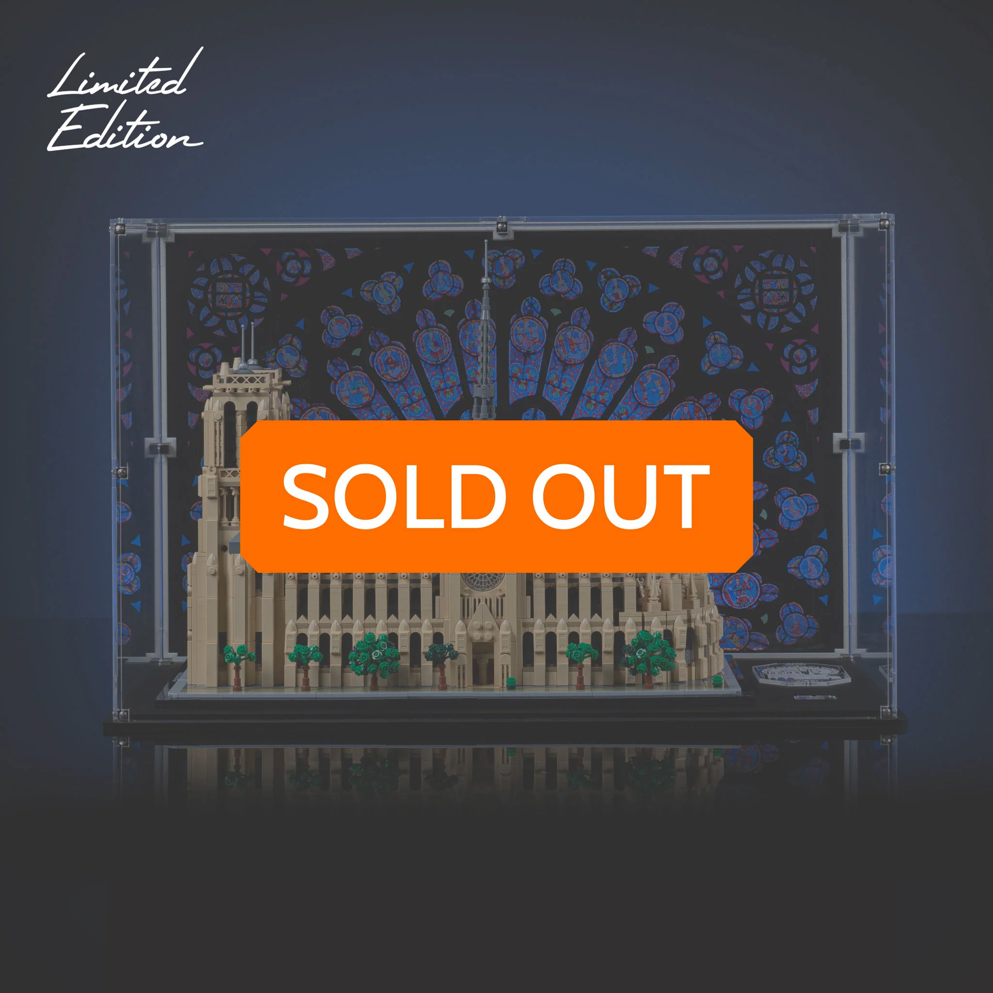 Limited Edition Display Case for LEGO® Architecture Notre-Dame de Paris (21061)