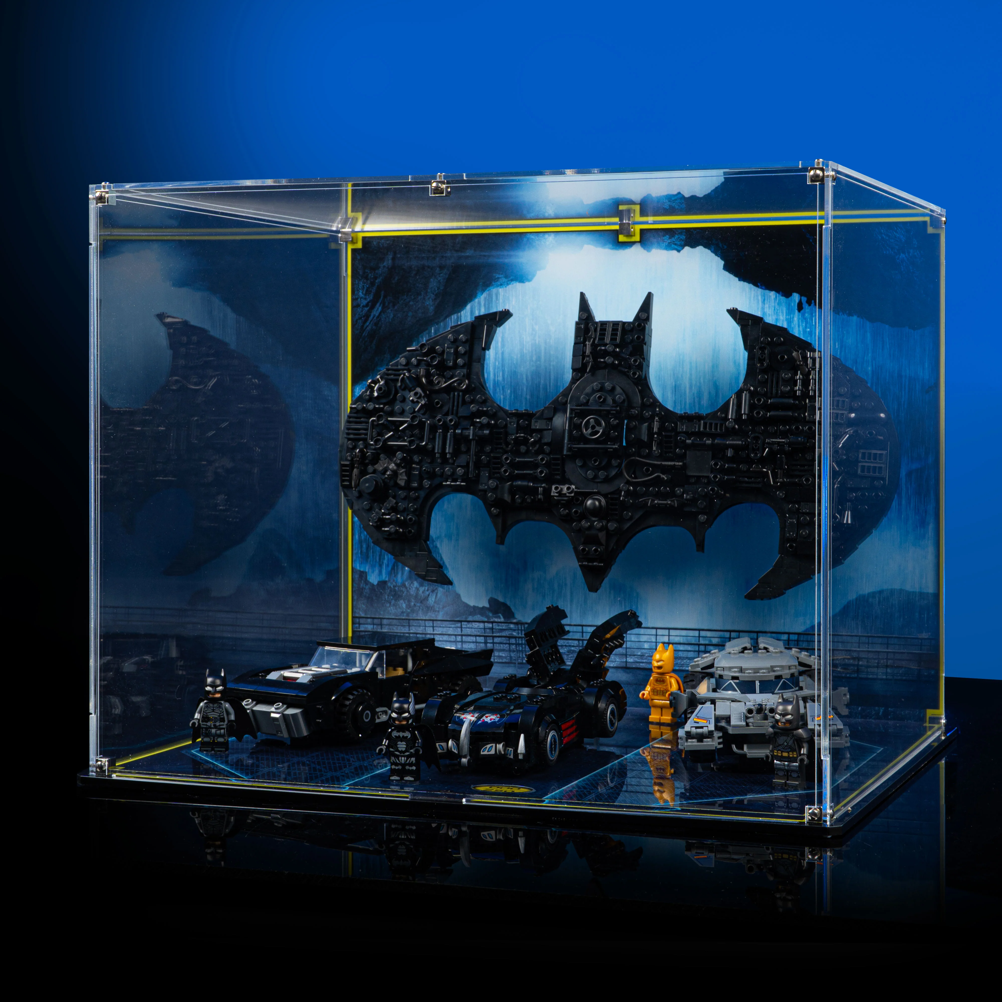 Limited Edition Display Case for LEGO® Batman™ Logo & Cars (76330) (76332) (76333) (76331) - Image 2