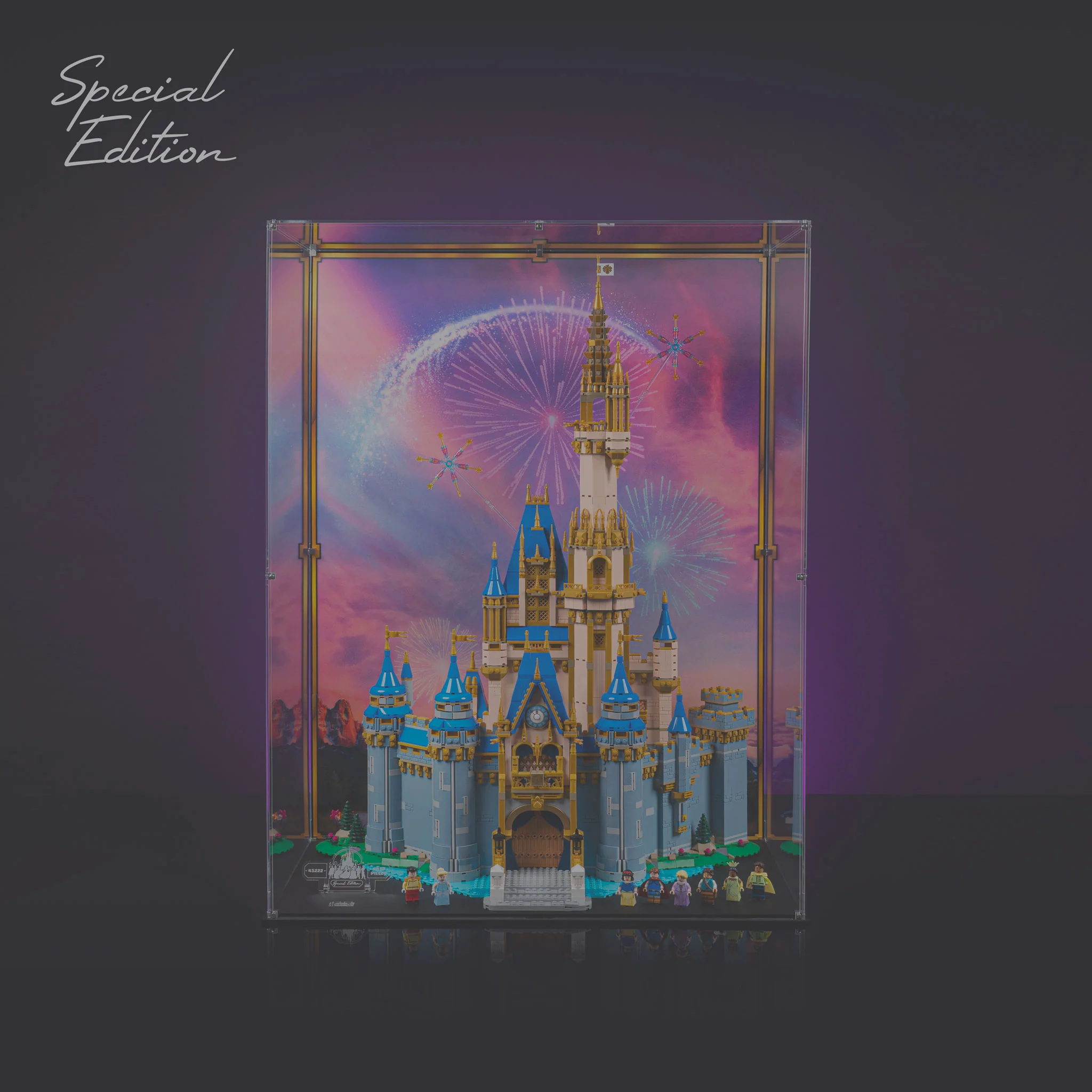 Limited Edition Display Case for LEGO® Disney Castle (43222)