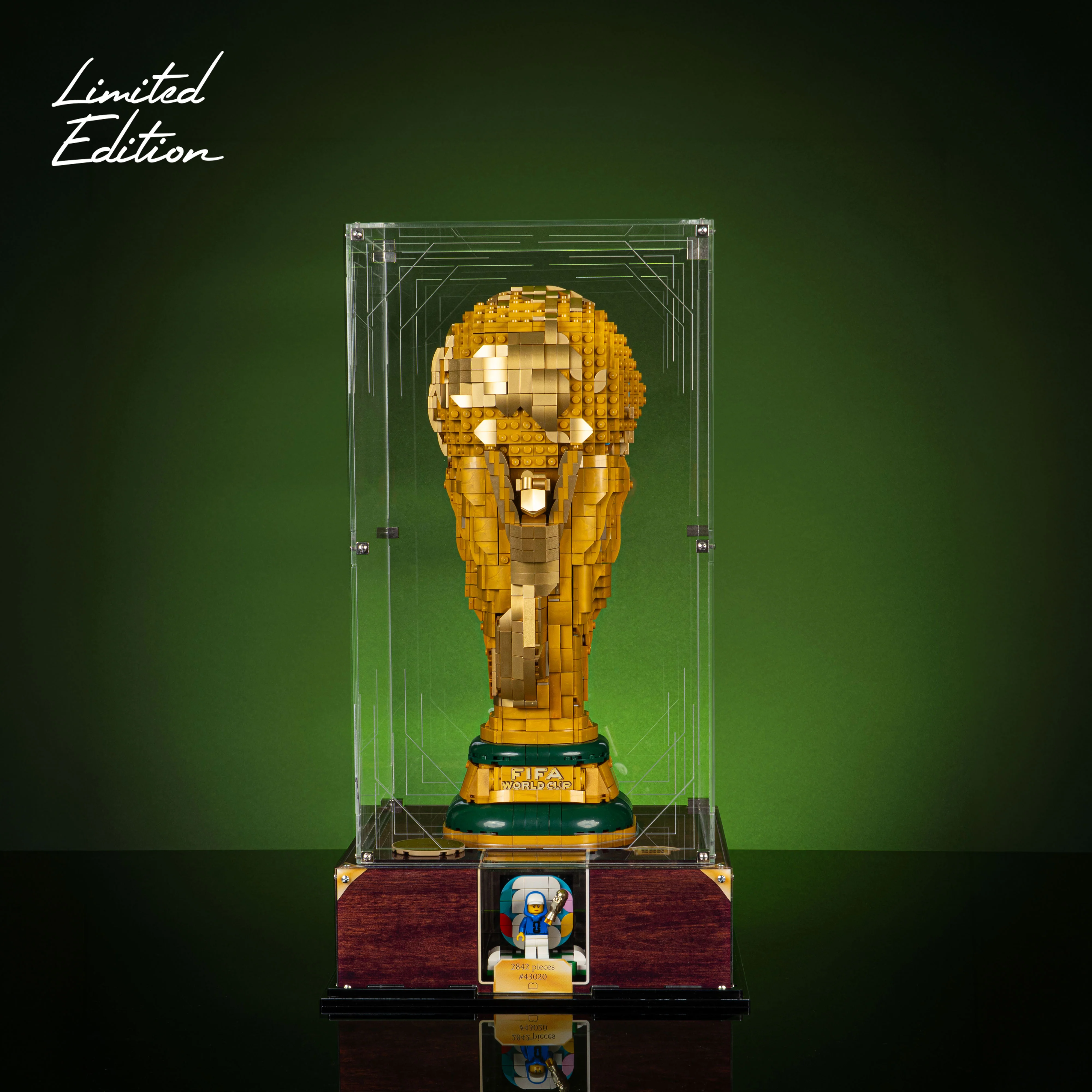 Limited Edition Display Case for LEGO® FIFA World Cup™ Official Trophy (43020)