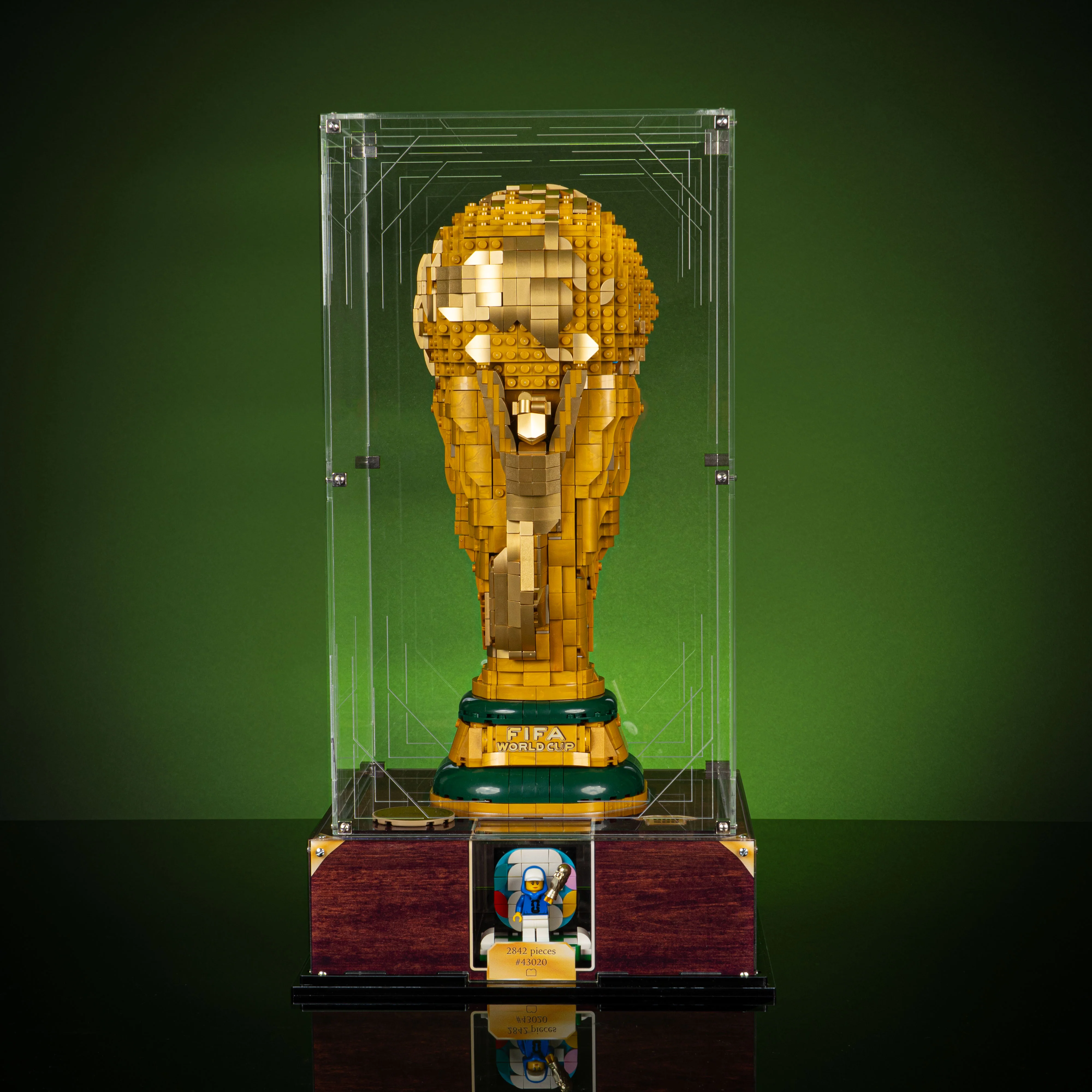 Limited Edition Display Case for LEGO® FIFA World Cup™ Official Trophy (43020) - Image 2