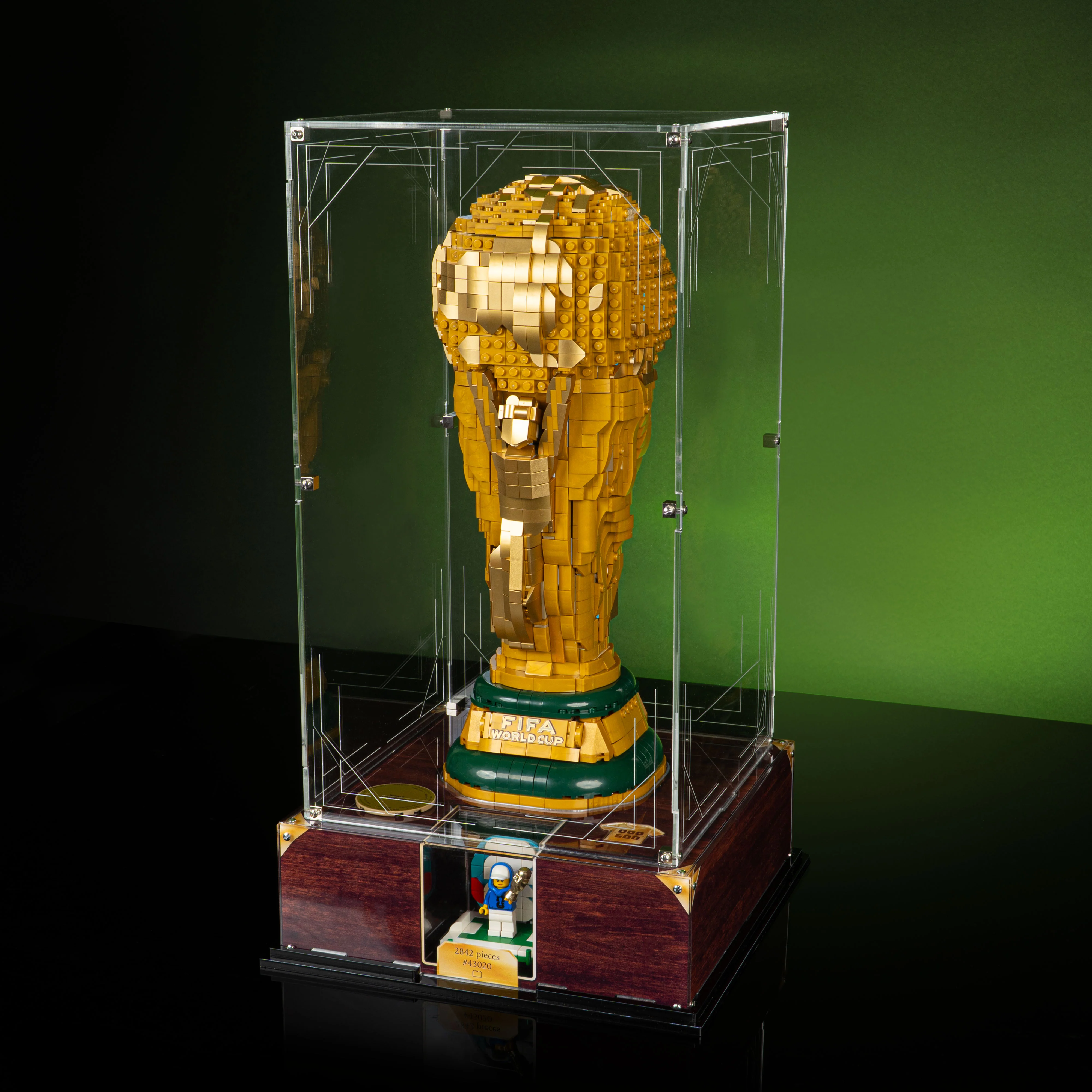 Limited Edition Display Case for LEGO® FIFA World Cup™ Official Trophy (43020) - Image 3