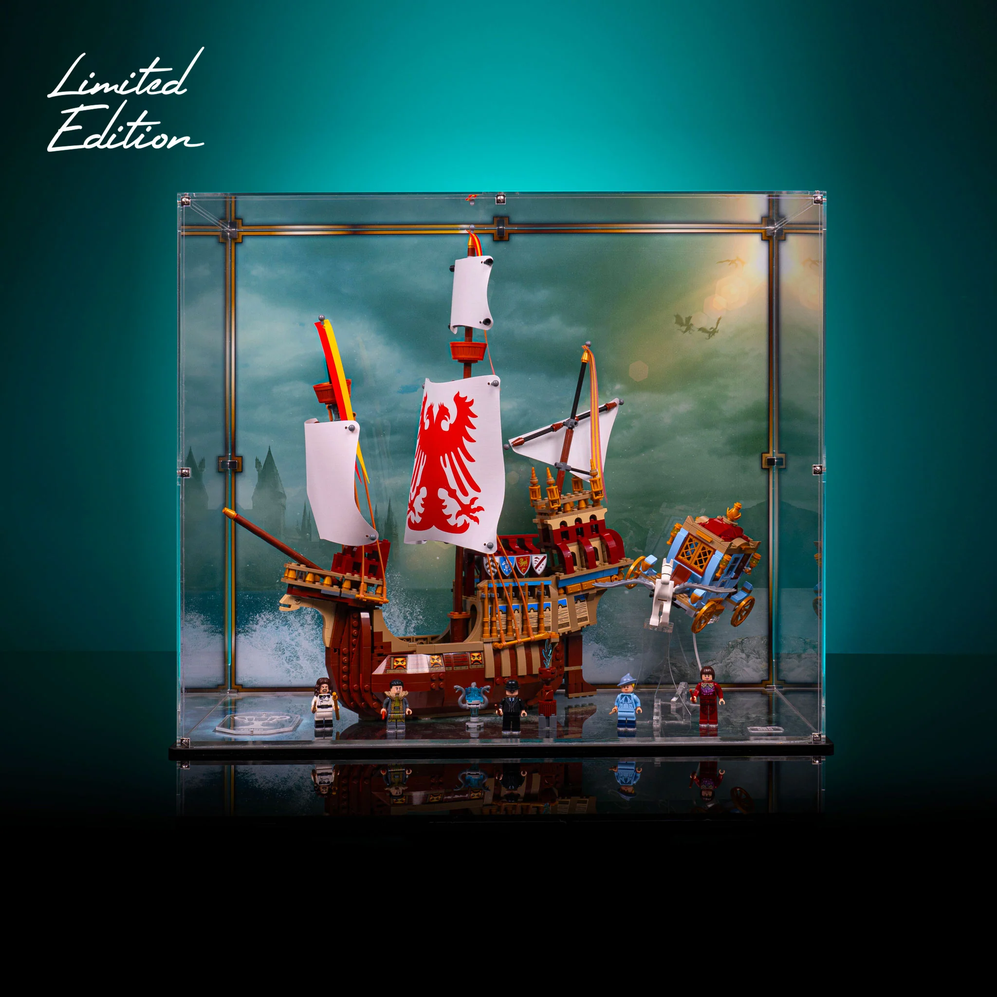 Limited Edition Display Case for LEGO® Harry Potter Triwizard Tournament: The Arrival (76440) - Image 2