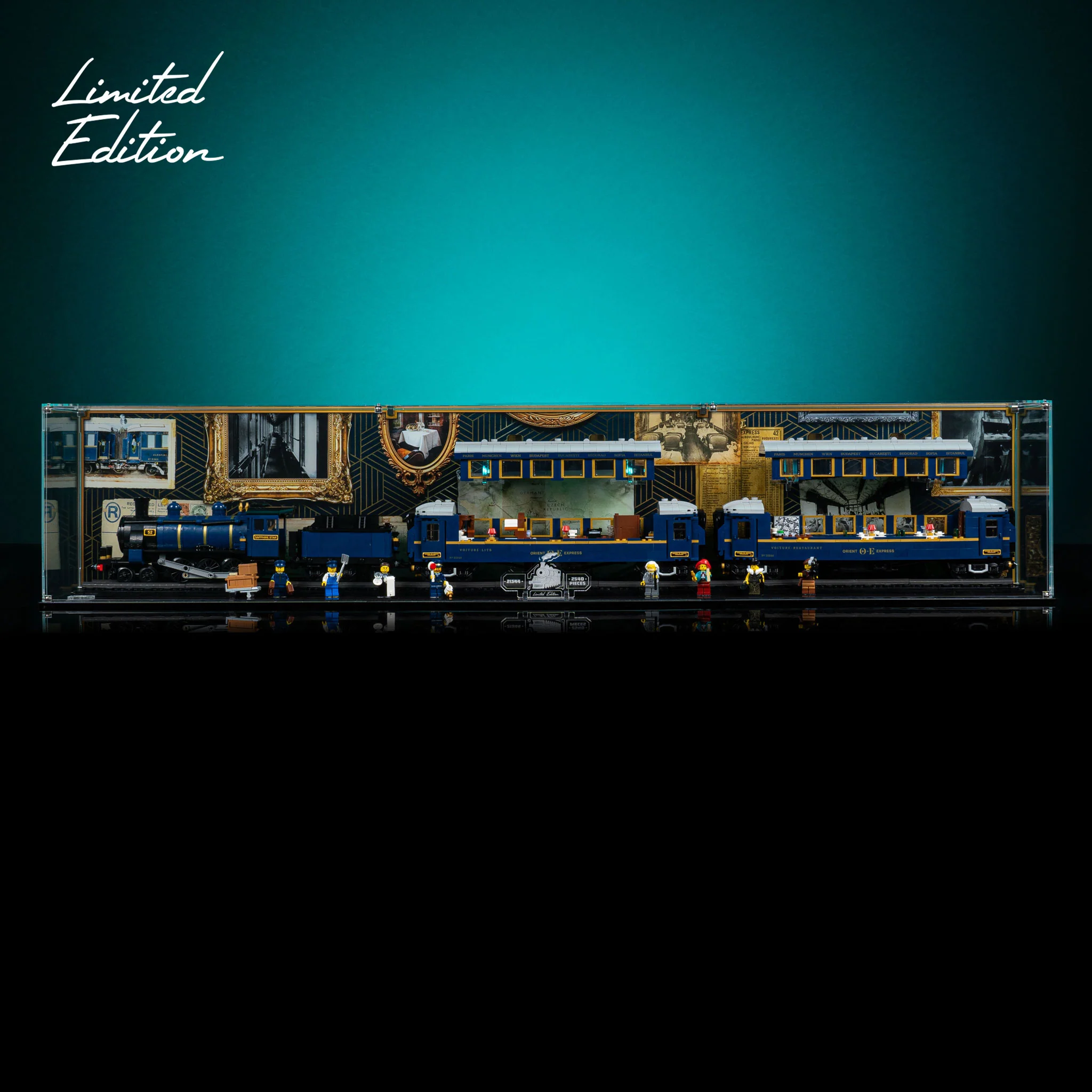 Limited Edition Display Case for LEGO® Ideas: The Orient Express Train (21344) - Image 2
