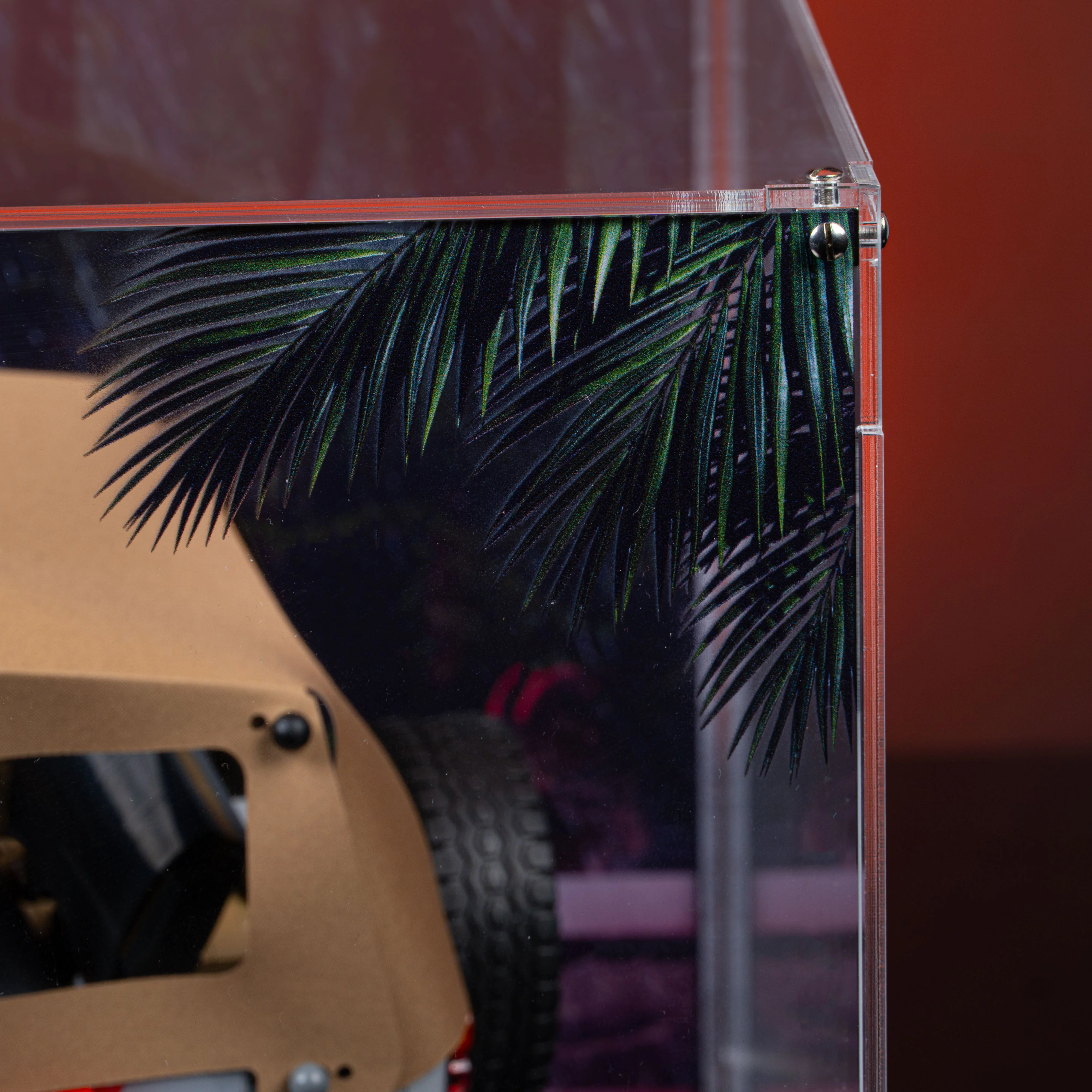 Limited Edition Display Case for LEGO® Jurassic Park Jeep® Wrangler (77984) - Image 17