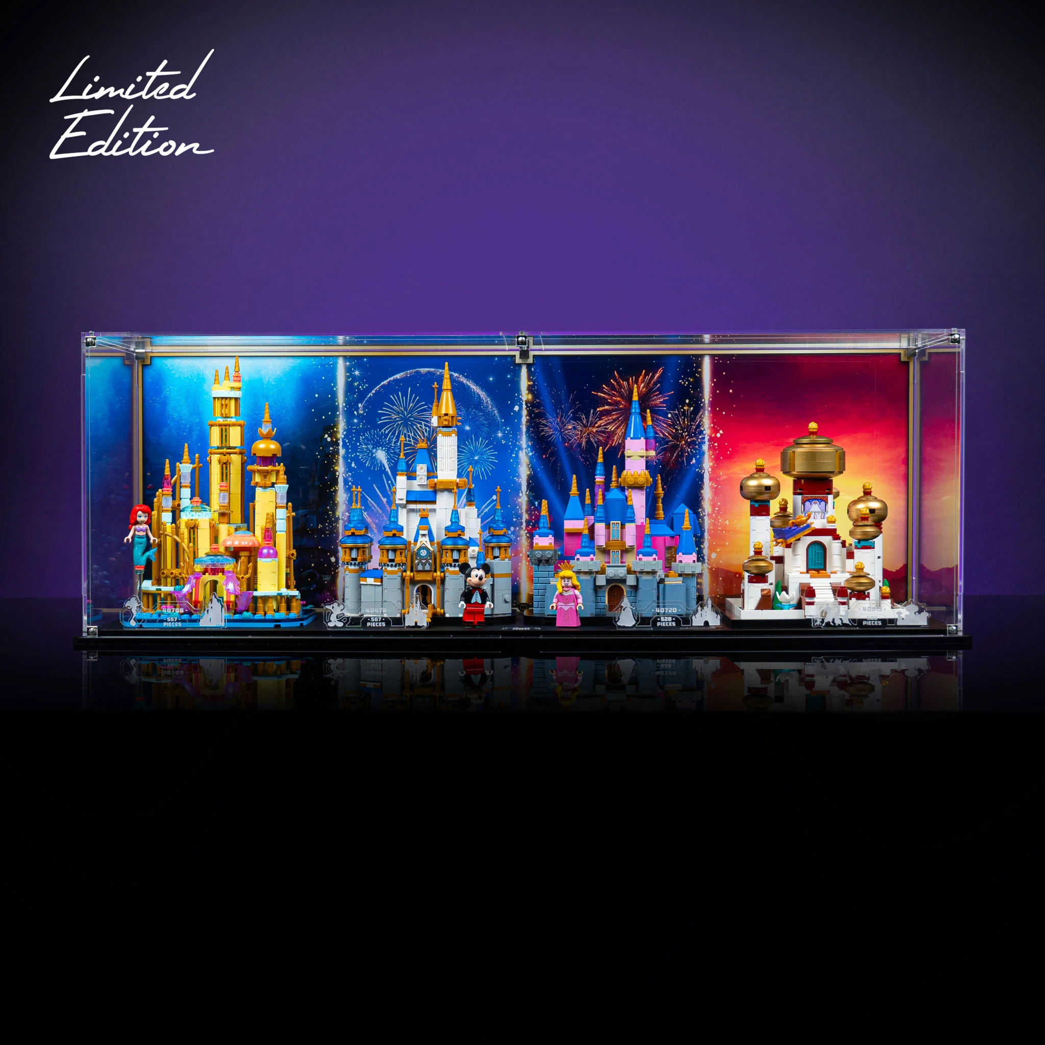 Limited Edition Display Case for LEGO® Mini Disney Castles (40720, 40478, 40613, 40708) - Image 2