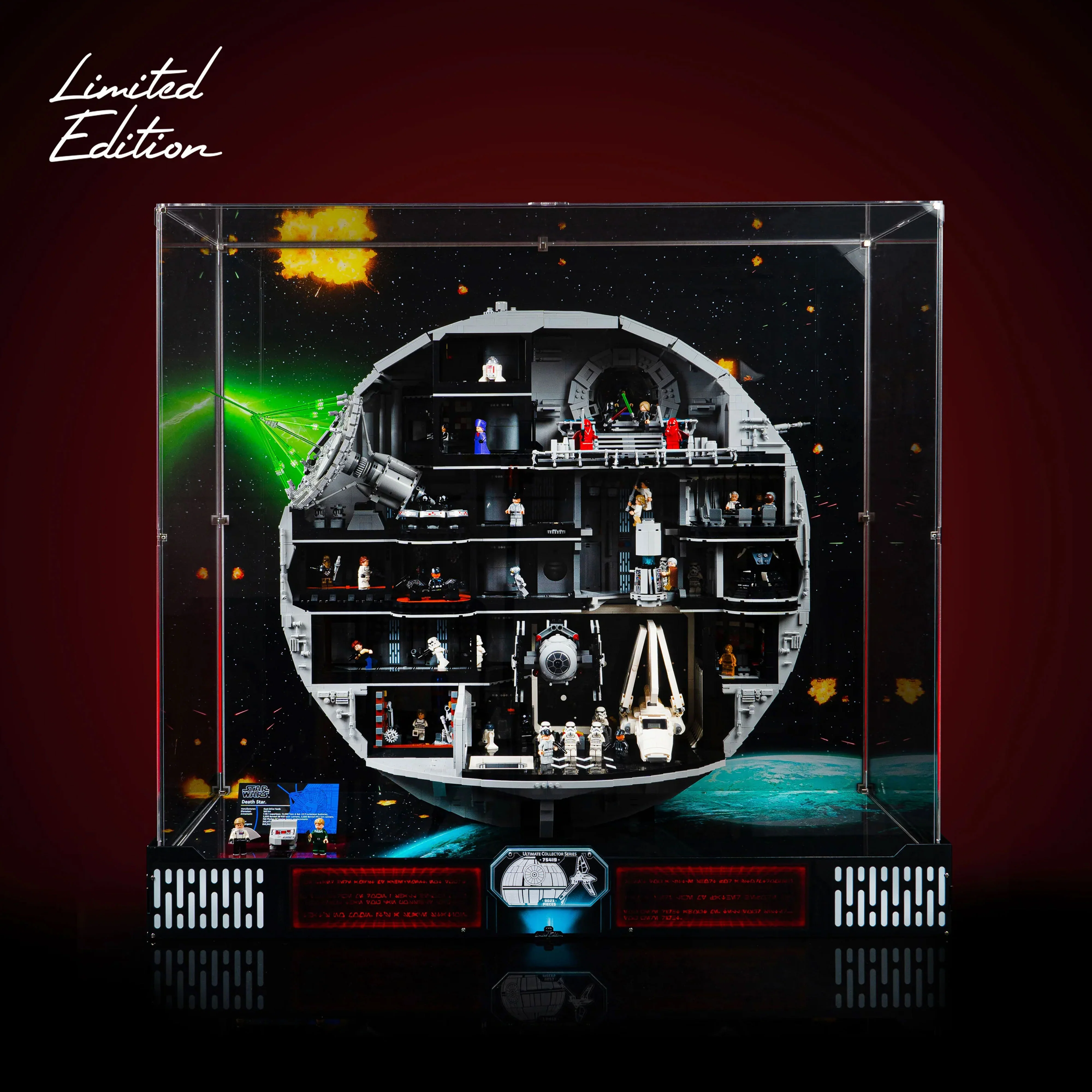 Limited Edition Display Case for LEGO® Star Wars™ Death Star™ (75419) - Image 2