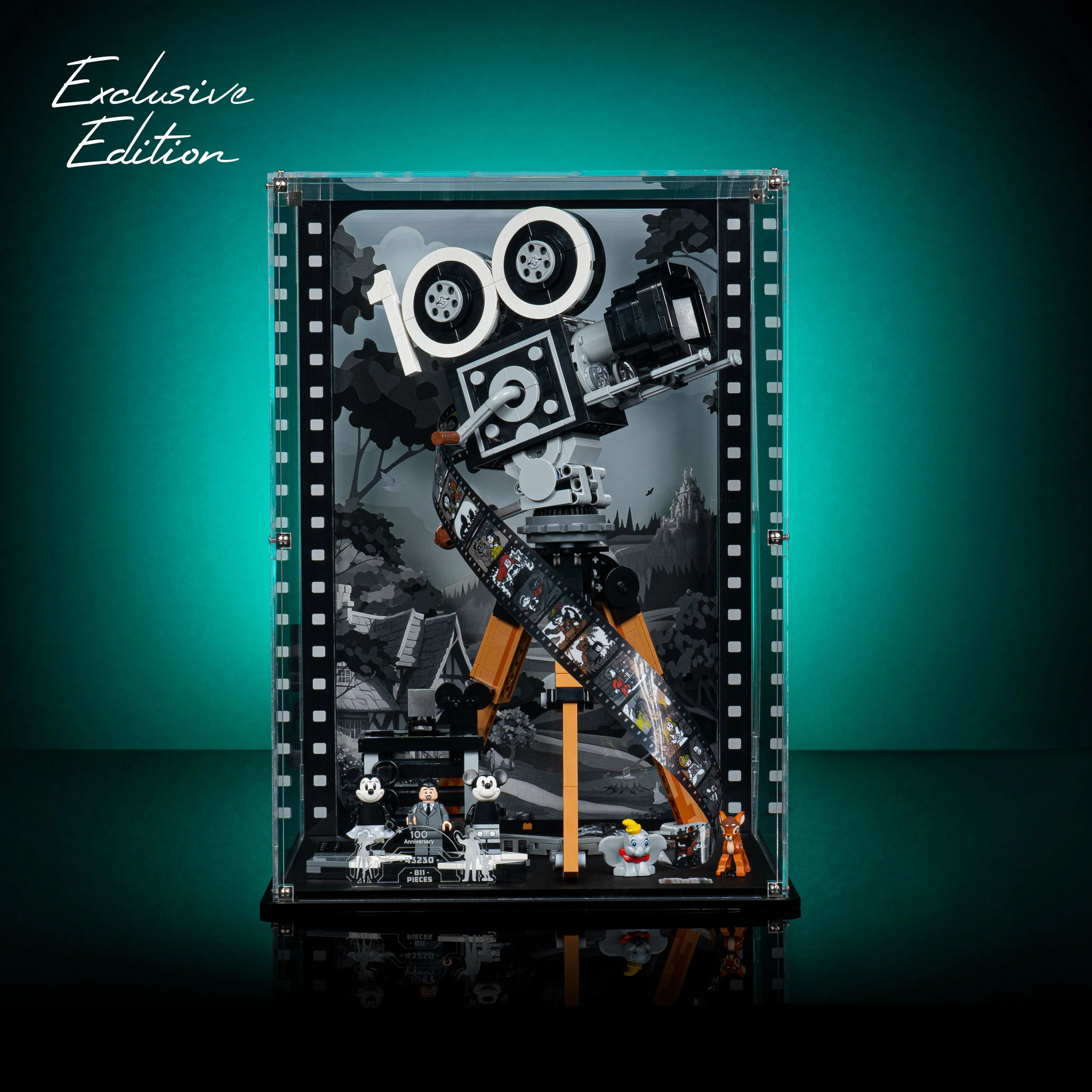 Limited Edition Display Case for LEGO® Walt Disney Tribute Camera (43230) - Image 2